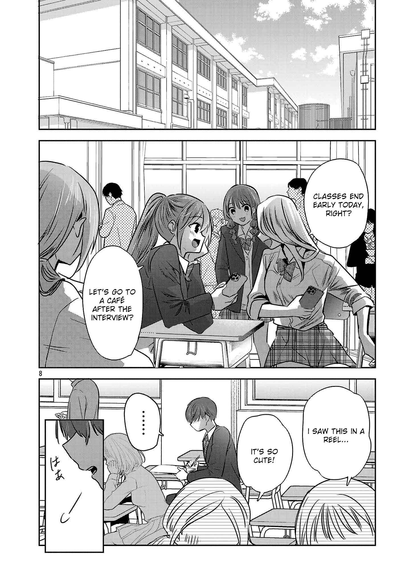 Kimi ni Koisuru Sanshimai Chapter 42 page 9