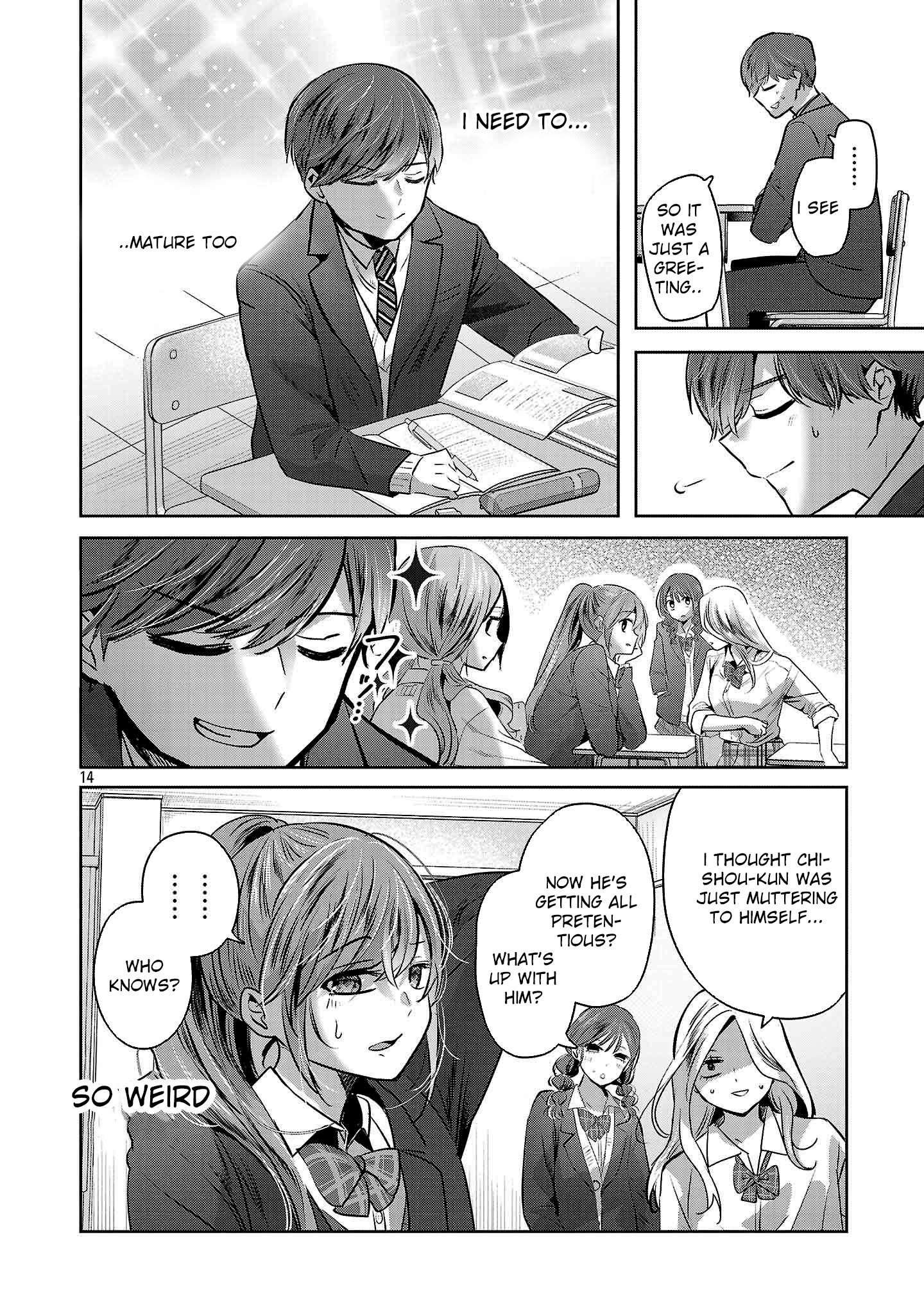 Kimi ni Koisuru Sanshimai Chapter 42 page 15