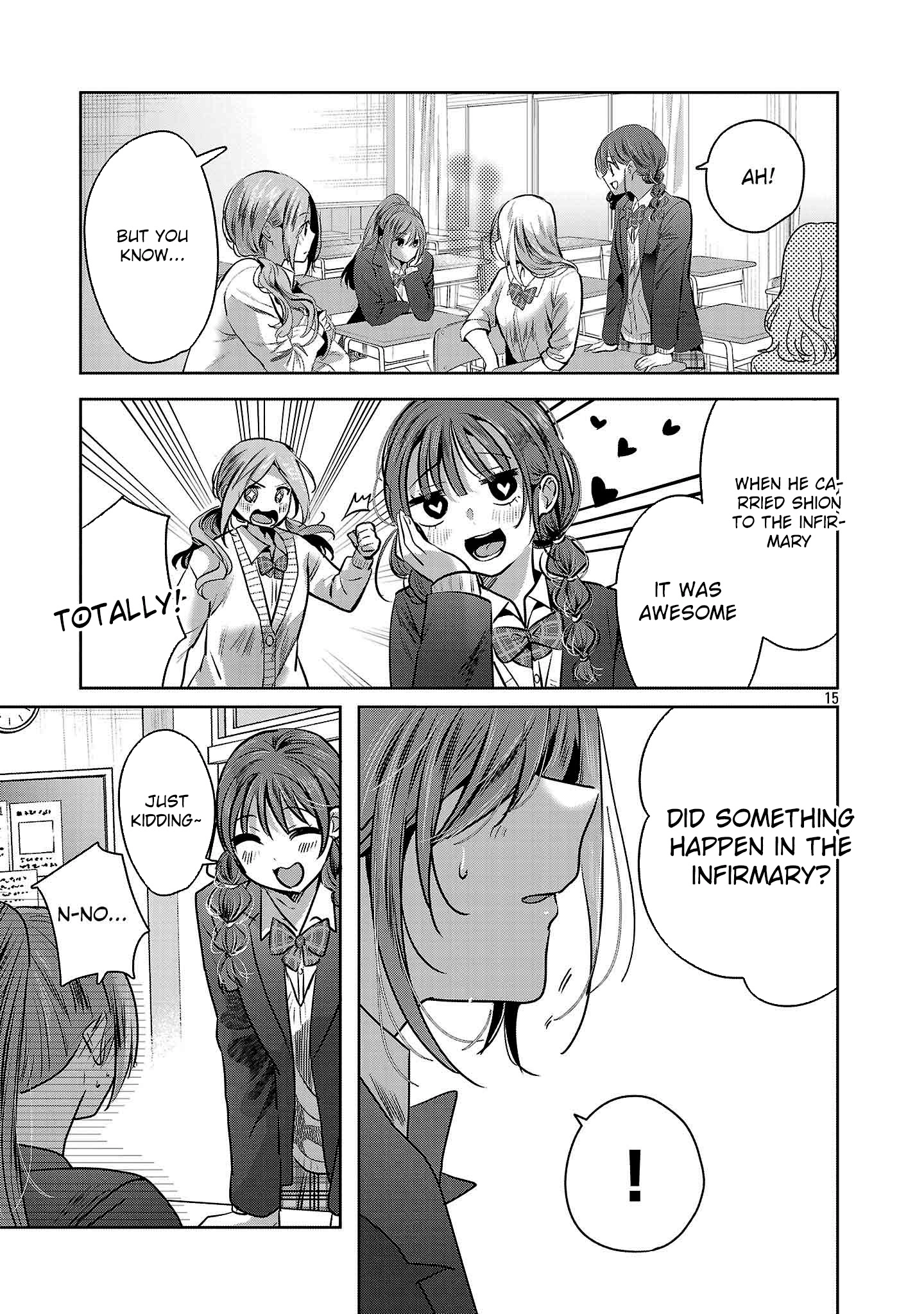 Kimi ni Koisuru Sanshimai Chapter 42 page 16