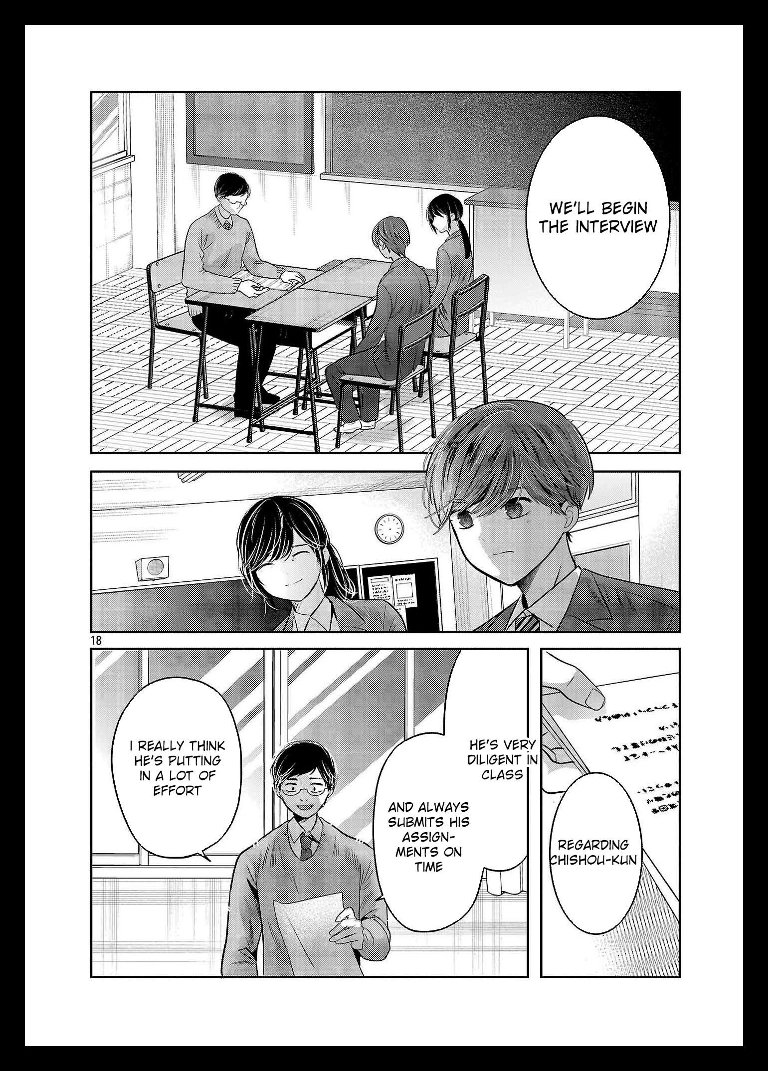 Kimi ni Koisuru Sanshimai Chapter 42 page 19