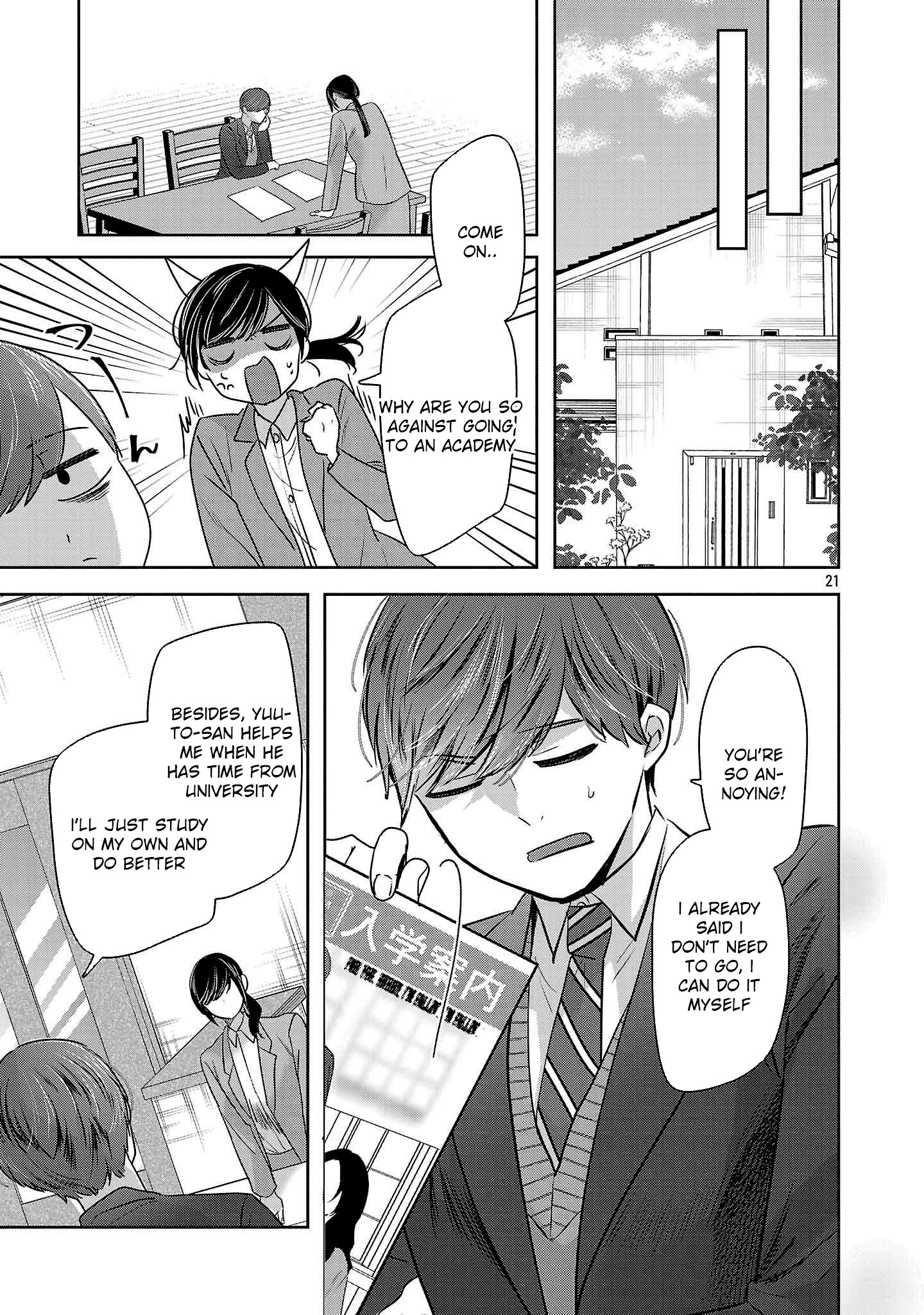 Kimi ni Koisuru Sanshimai Chapter 42 page 22