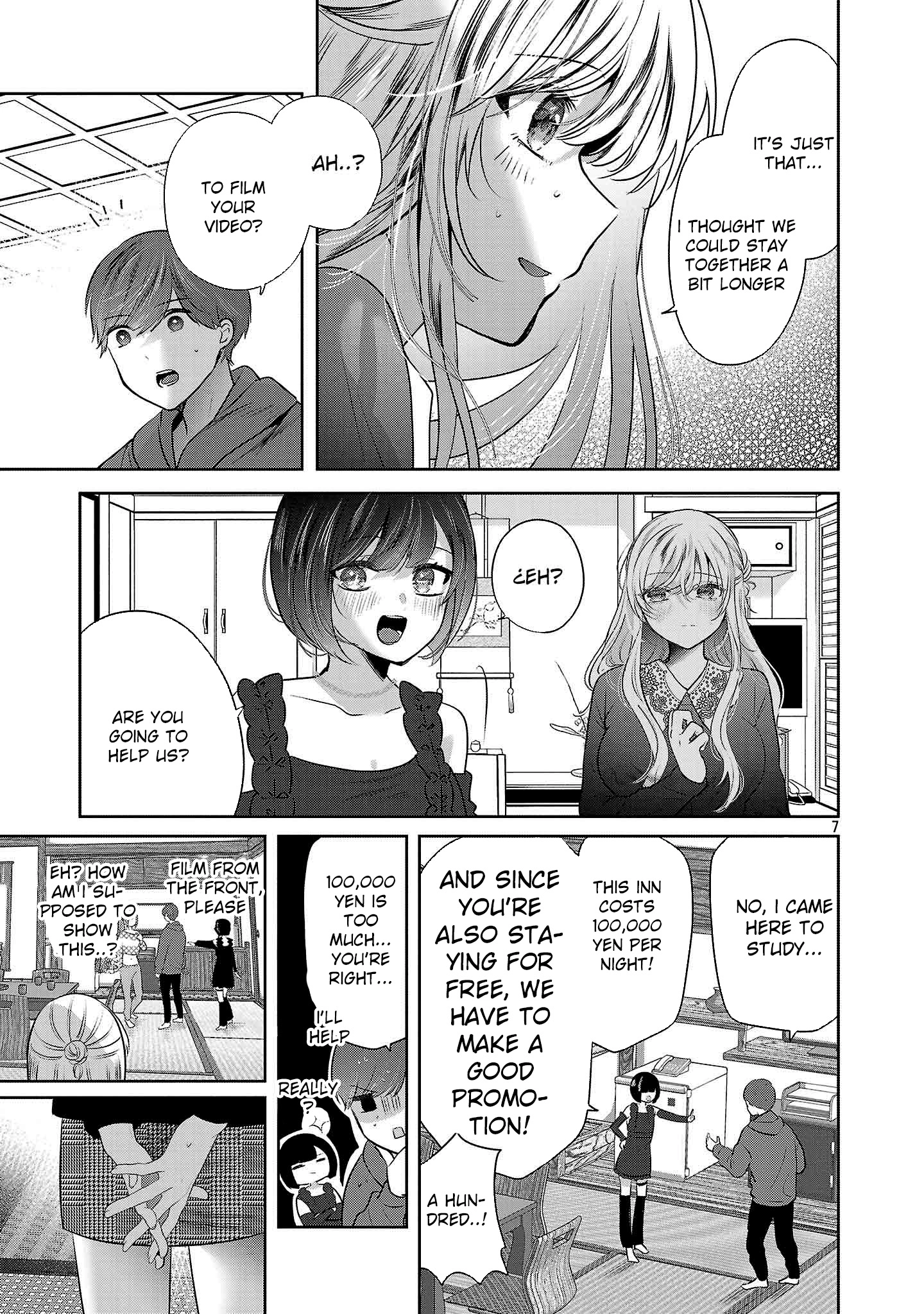 Kimi ni Koisuru Sanshimai Chapter 43 page 9