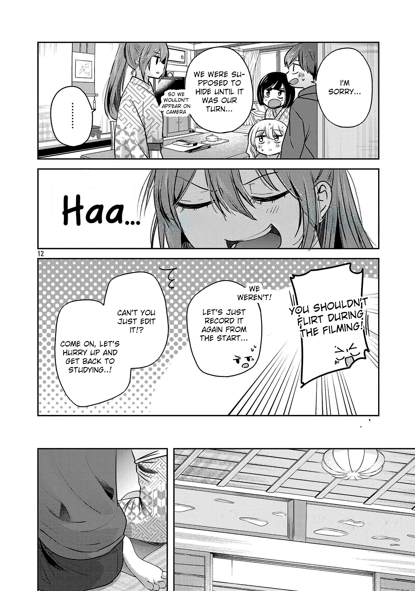 Kimi ni Koisuru Sanshimai Chapter 43 page 14