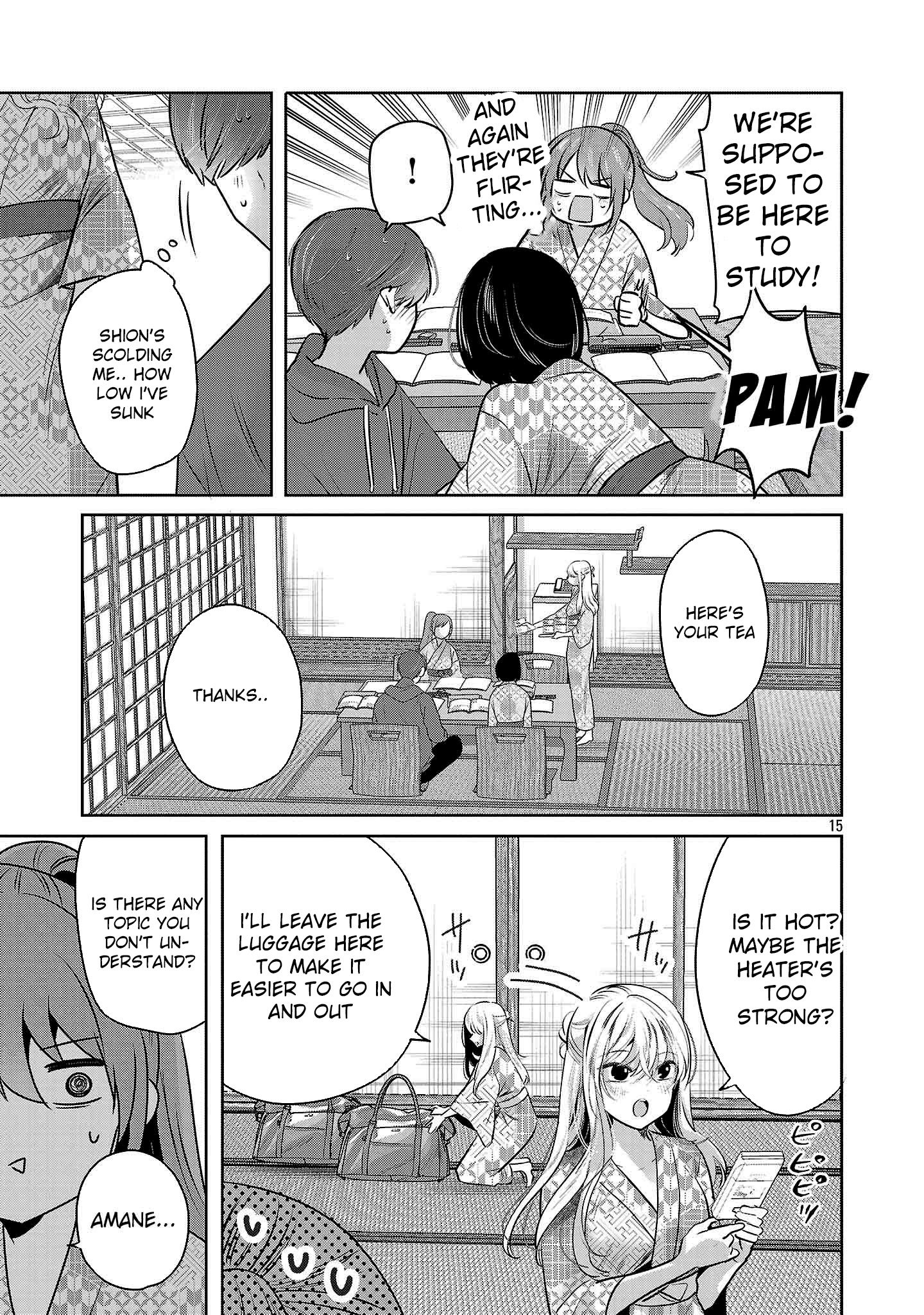 Kimi ni Koisuru Sanshimai Chapter 43 page 17