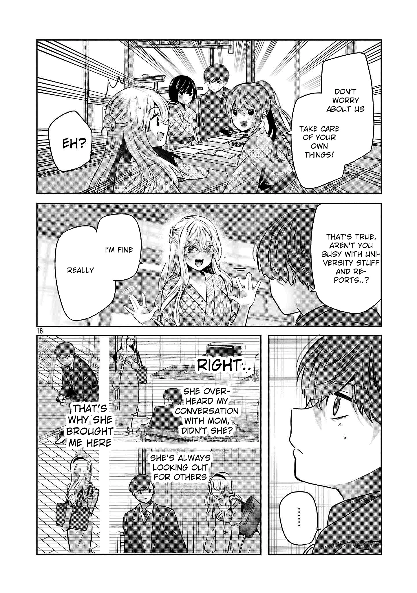 Kimi ni Koisuru Sanshimai Chapter 43 page 18