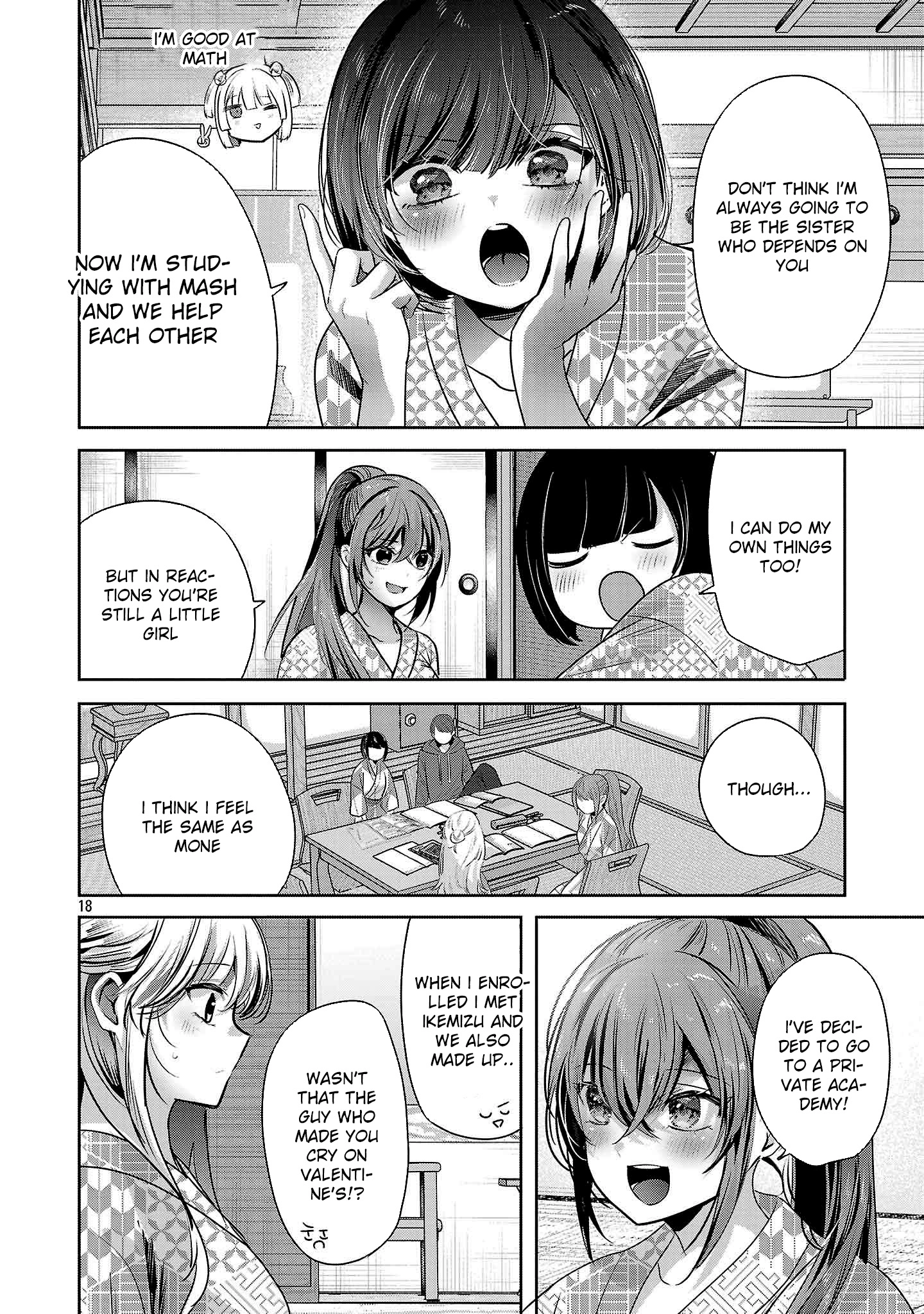 Kimi ni Koisuru Sanshimai Chapter 43 page 20