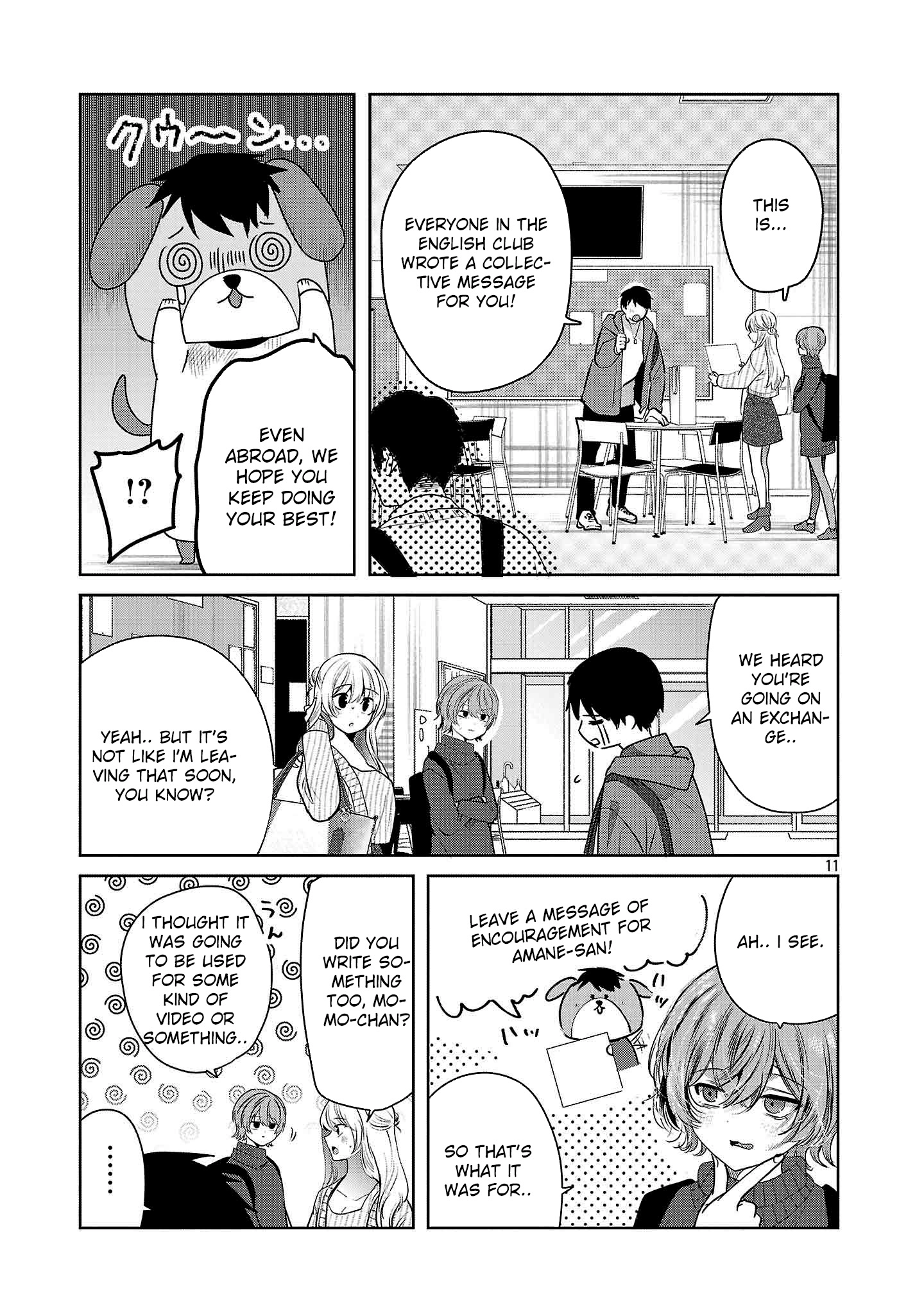 Kimi ni Koisuru Sanshimai Chapter 46 page 12