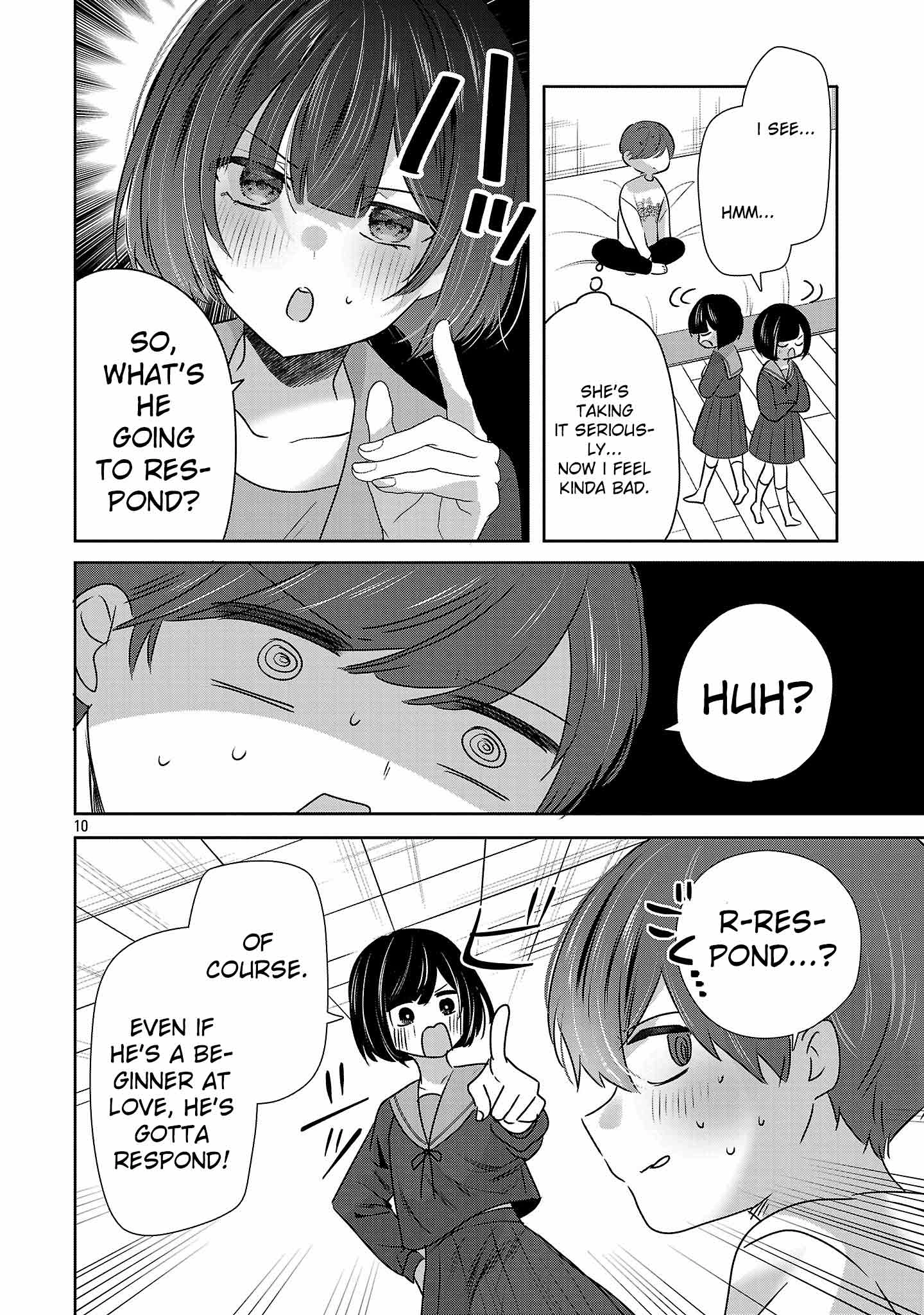 Kimi ni Koisuru Sanshimai Chapter 49 page 12