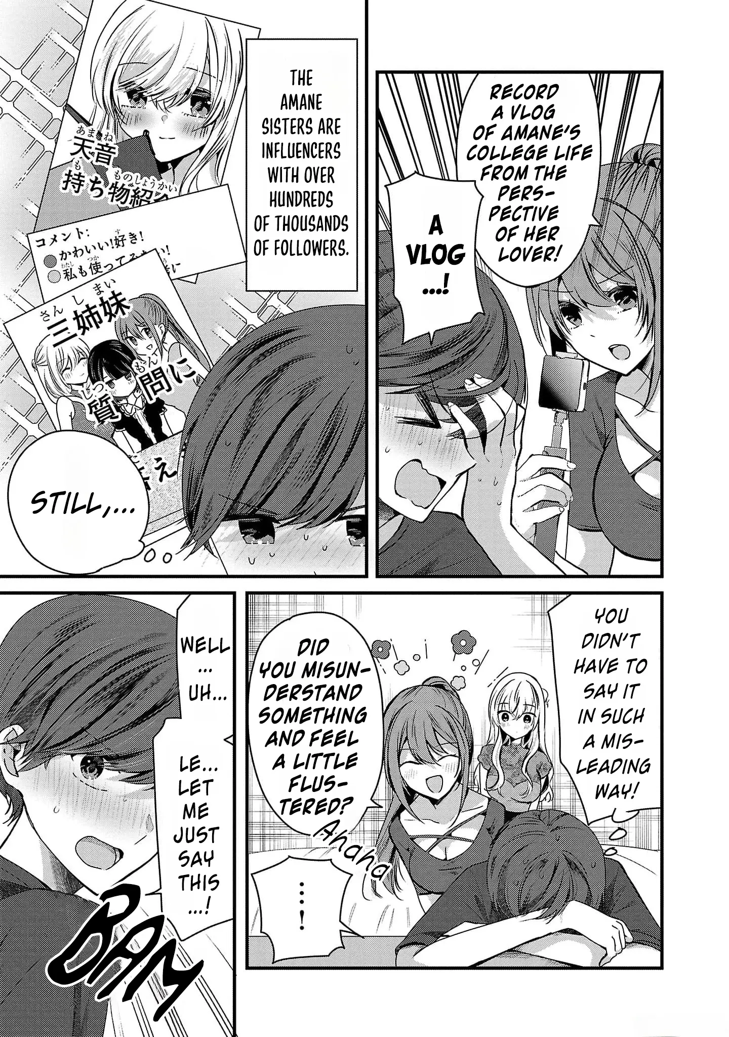 Kimi ni Koisuru Sanshimai Chapter 5 page 3
