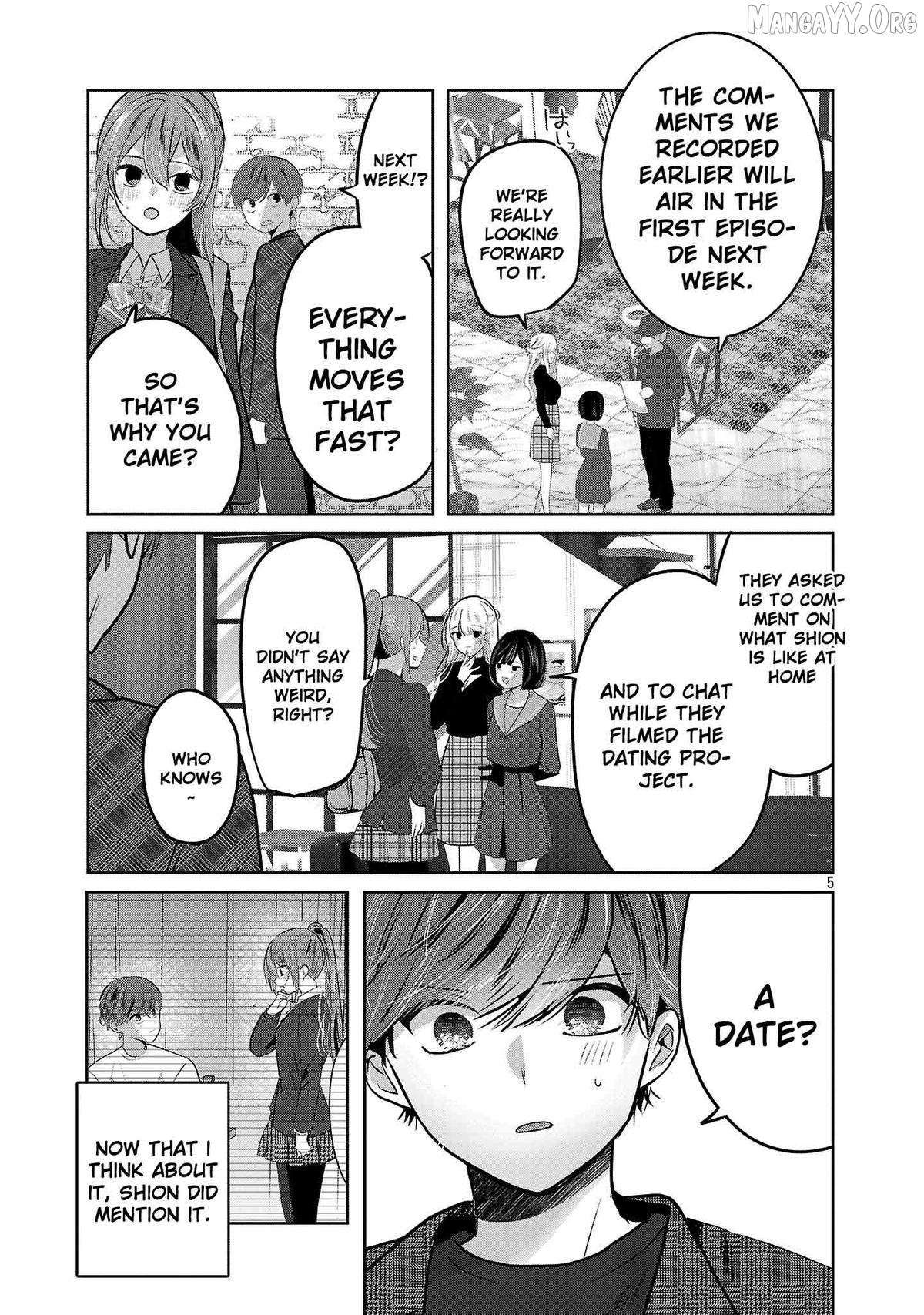 Kimi ni Koisuru Sanshimai Chapter 54 page 7