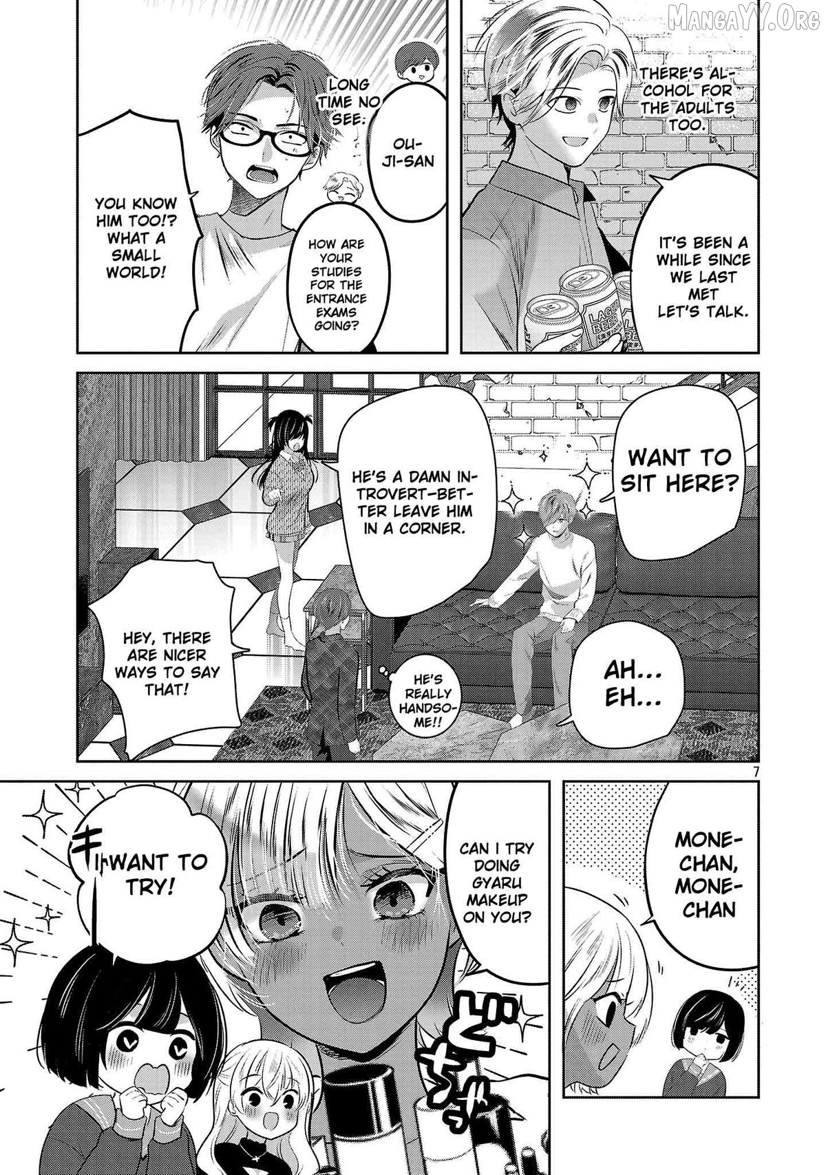 Kimi ni Koisuru Sanshimai Chapter 54 page 9