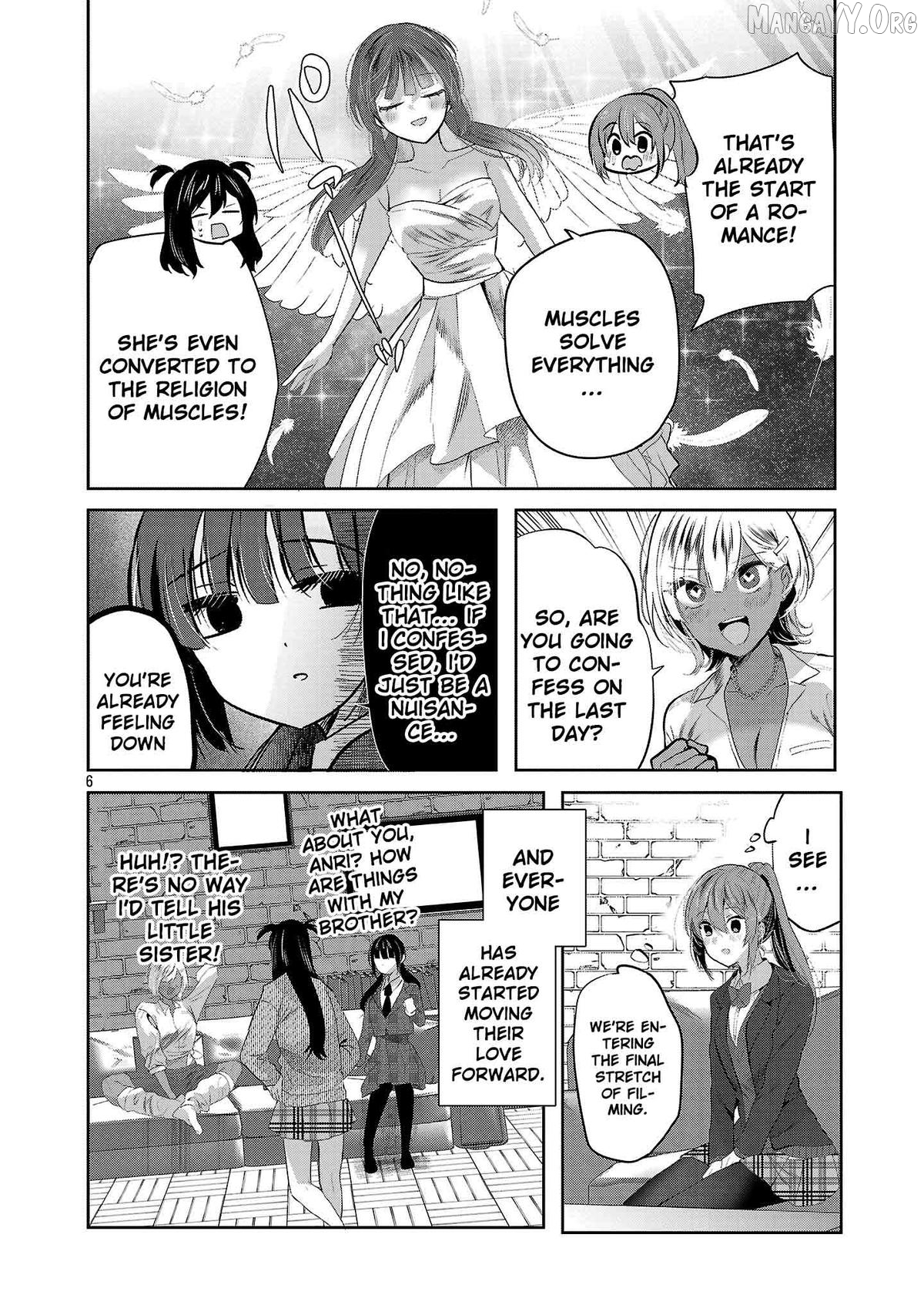 Kimi ni Koisuru Sanshimai Chapter 55 page 8