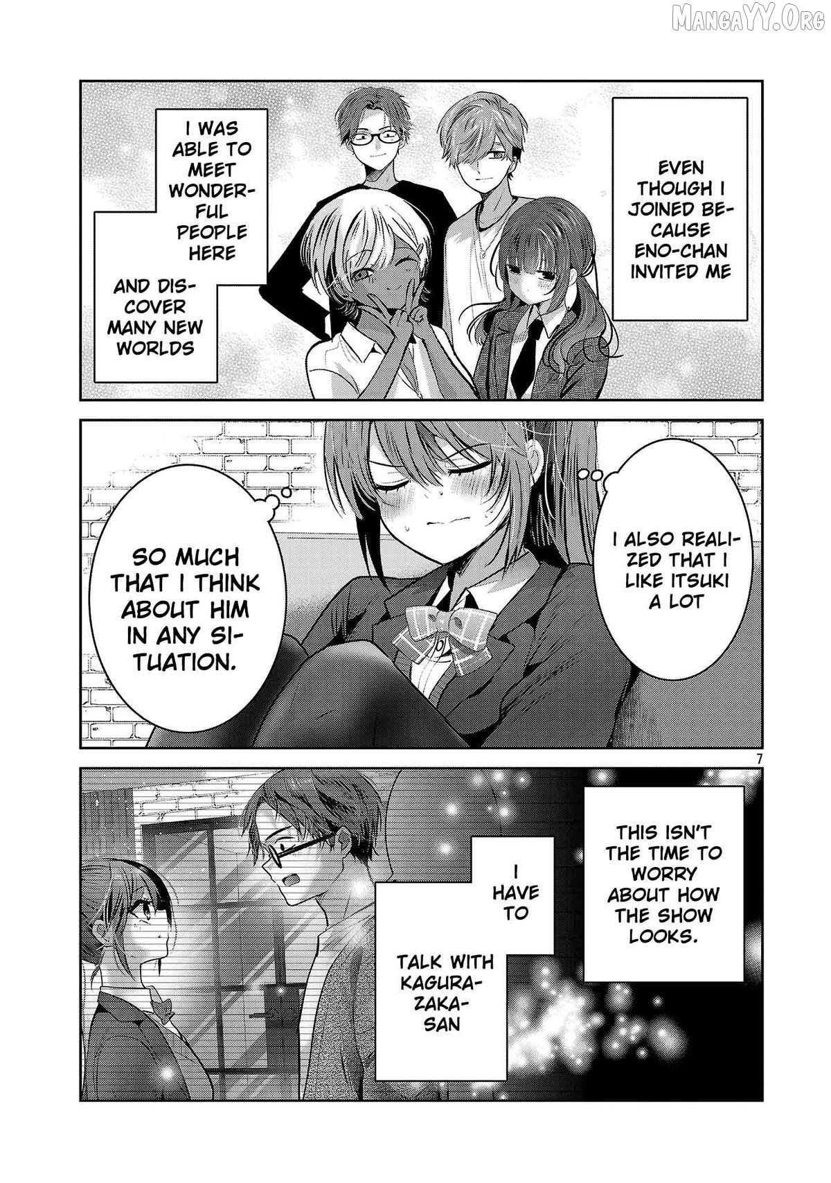 Kimi ni Koisuru Sanshimai Chapter 55 page 9