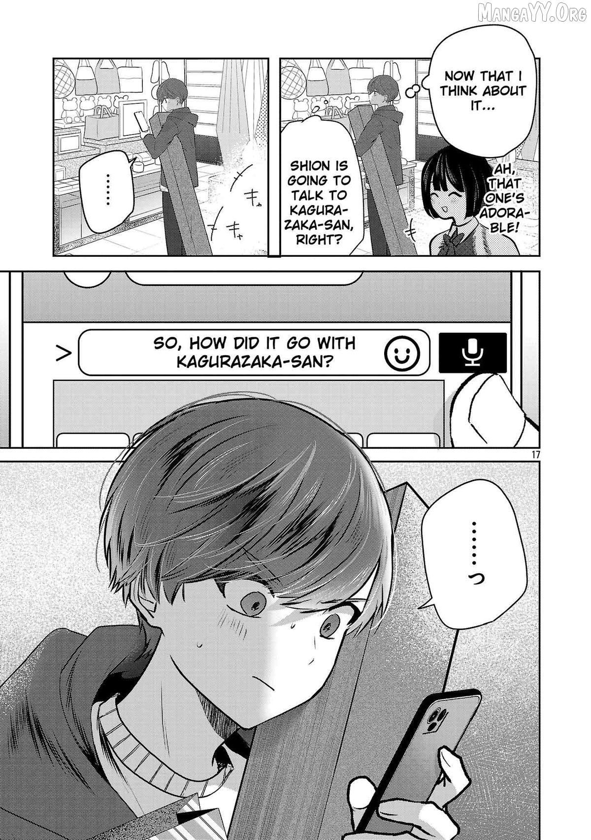 Kimi ni Koisuru Sanshimai Chapter 55 page 19