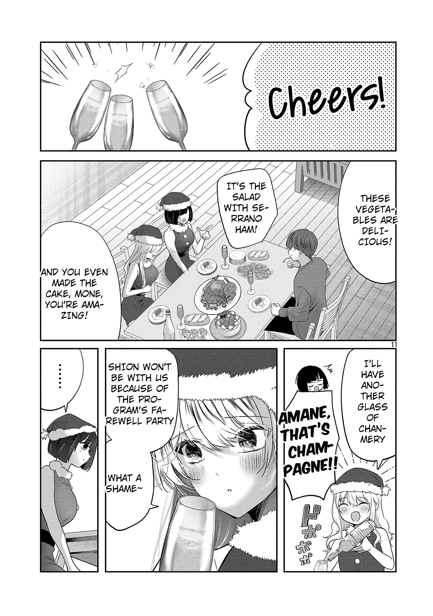Kimi ni Koisuru Sanshimai Chapter 56 page 13