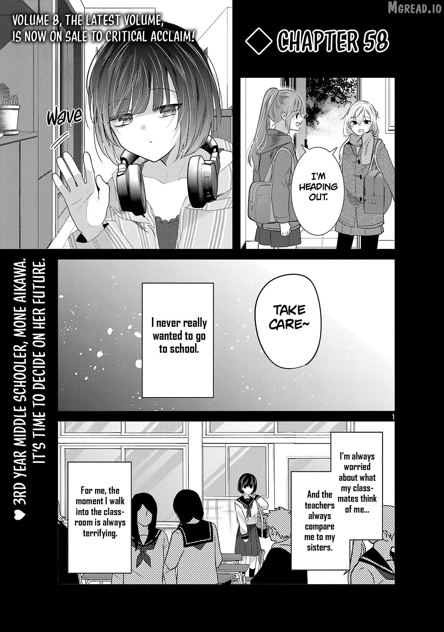 Kimi ni Koisuru Sanshimai Chapter 58 page 2