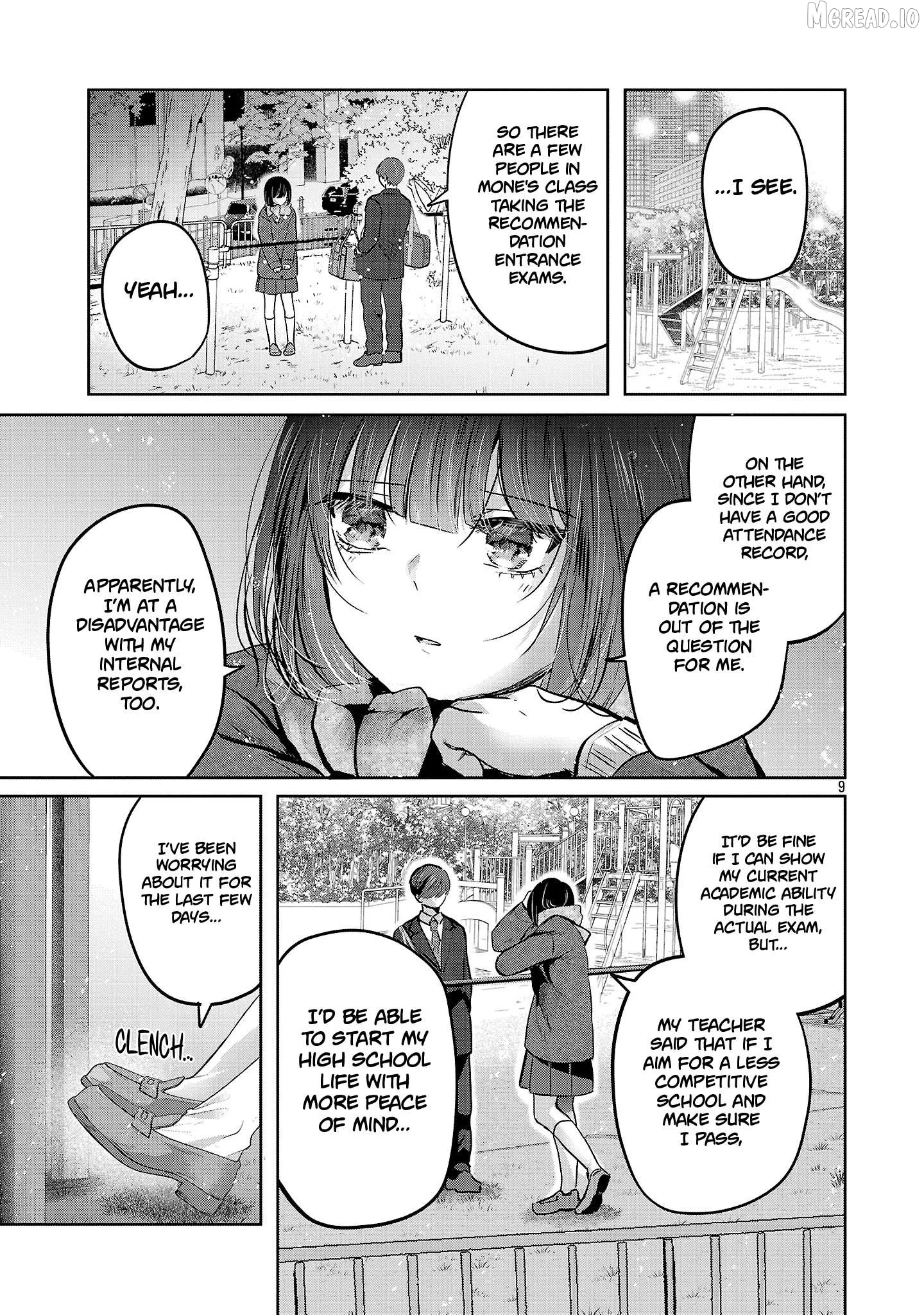 Kimi ni Koisuru Sanshimai Chapter 58 page 10