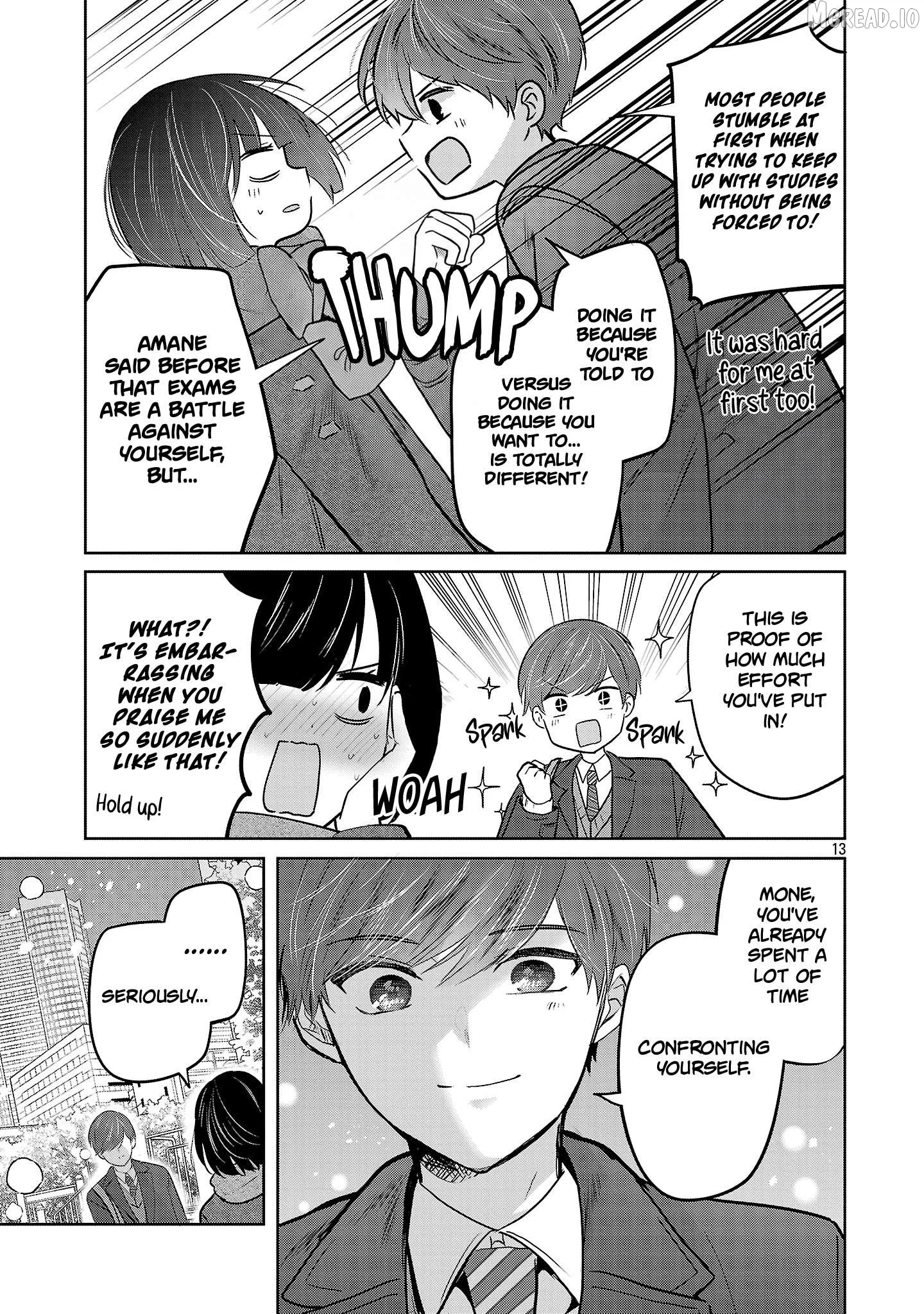 Kimi ni Koisuru Sanshimai Chapter 58 page 14