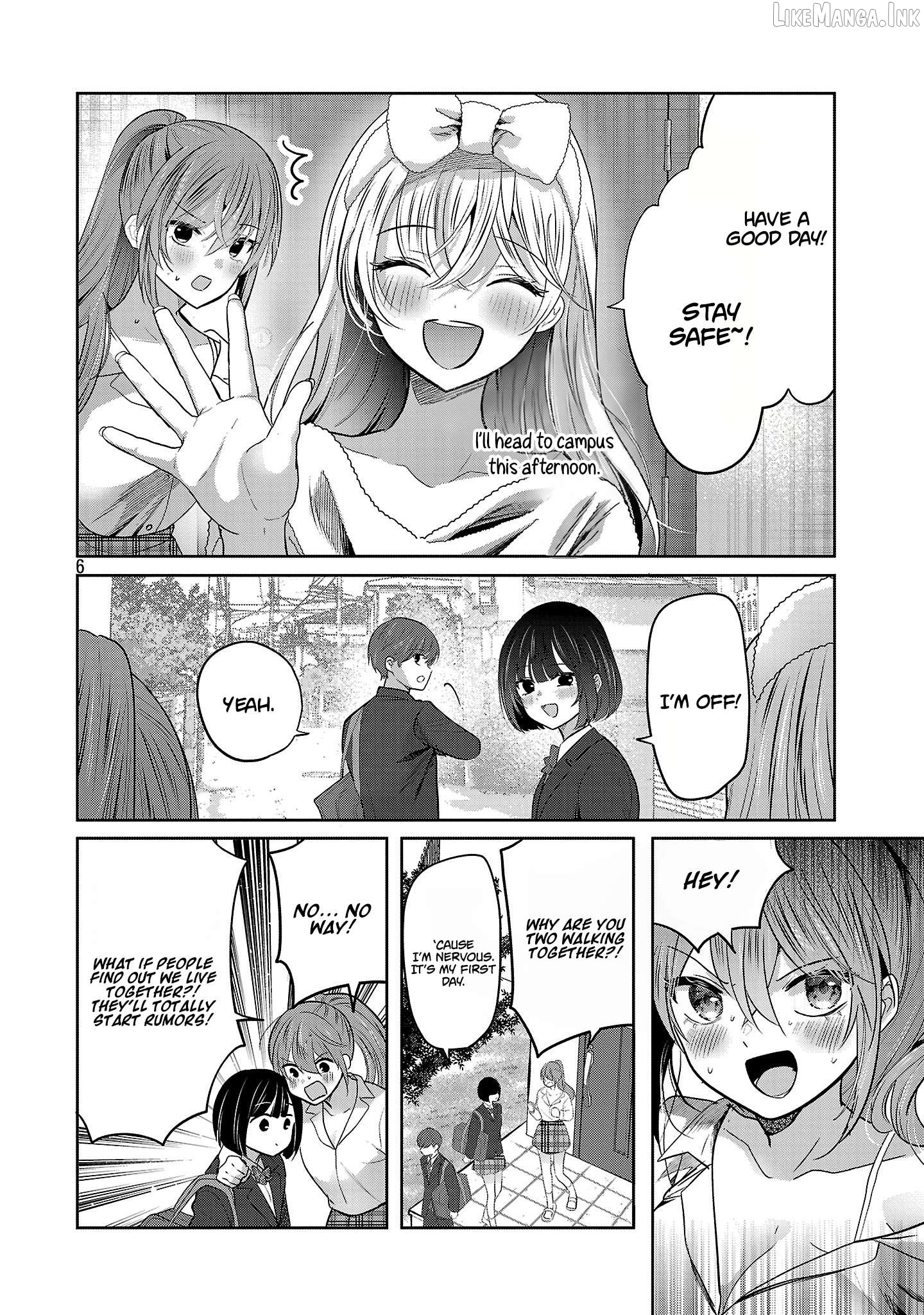 Kimi ni Koisuru Sanshimai Chapter 65 page 7