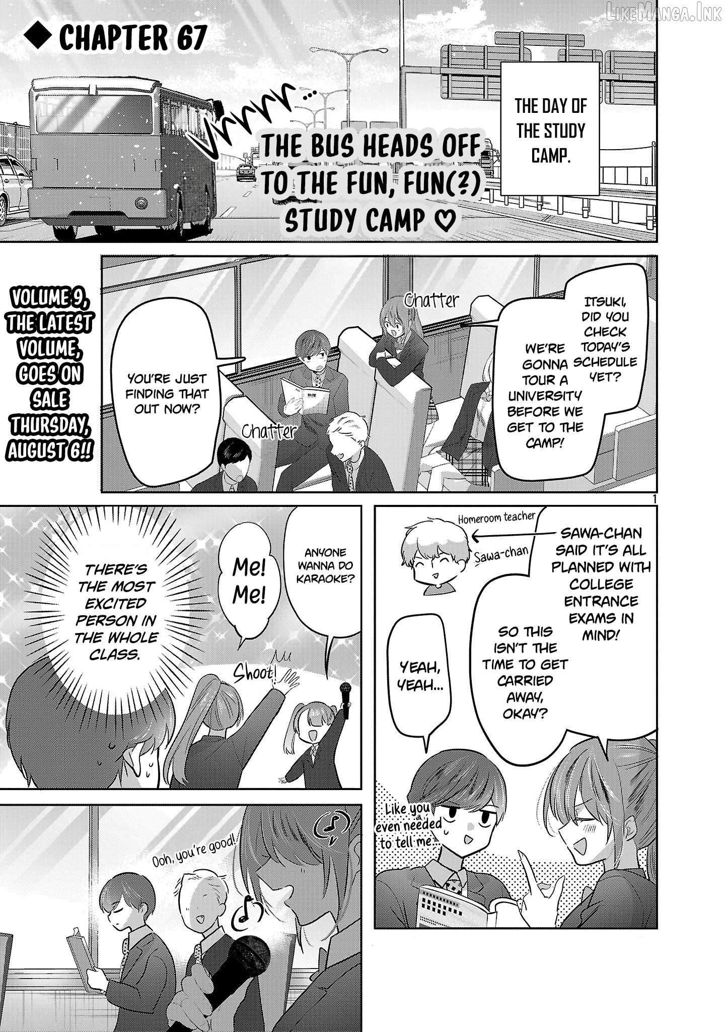 Kimi ni Koisuru Sanshimai Chapter 67 page 2
