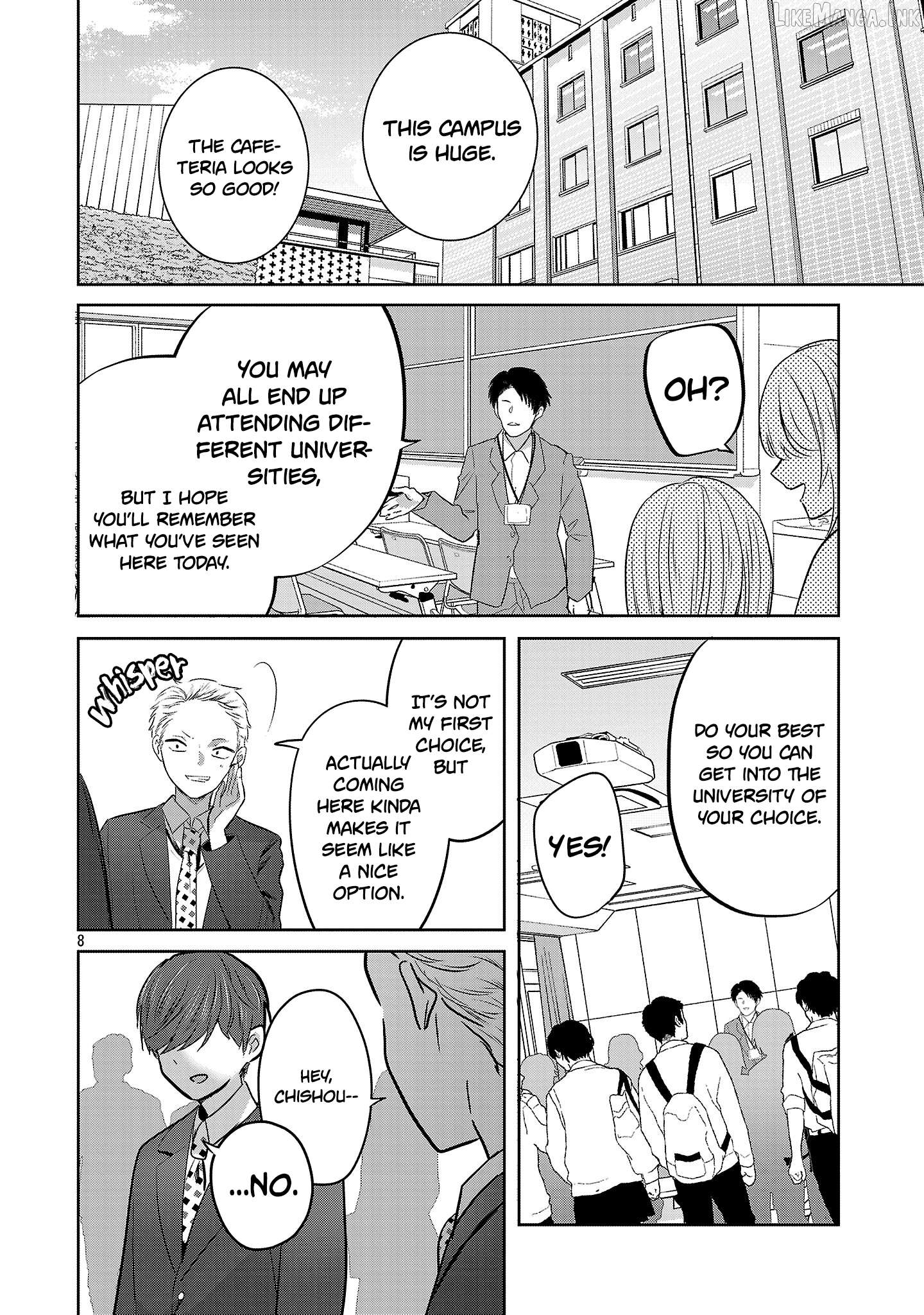Kimi ni Koisuru Sanshimai Chapter 67 page 9