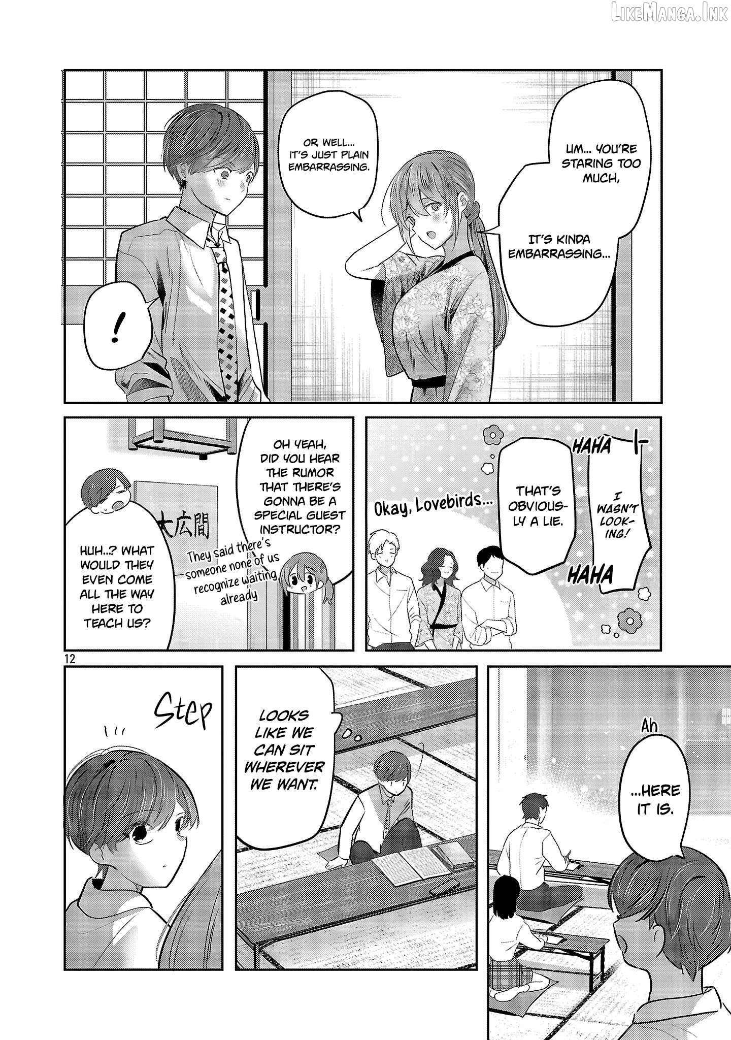 Kimi ni Koisuru Sanshimai Chapter 67 page 13