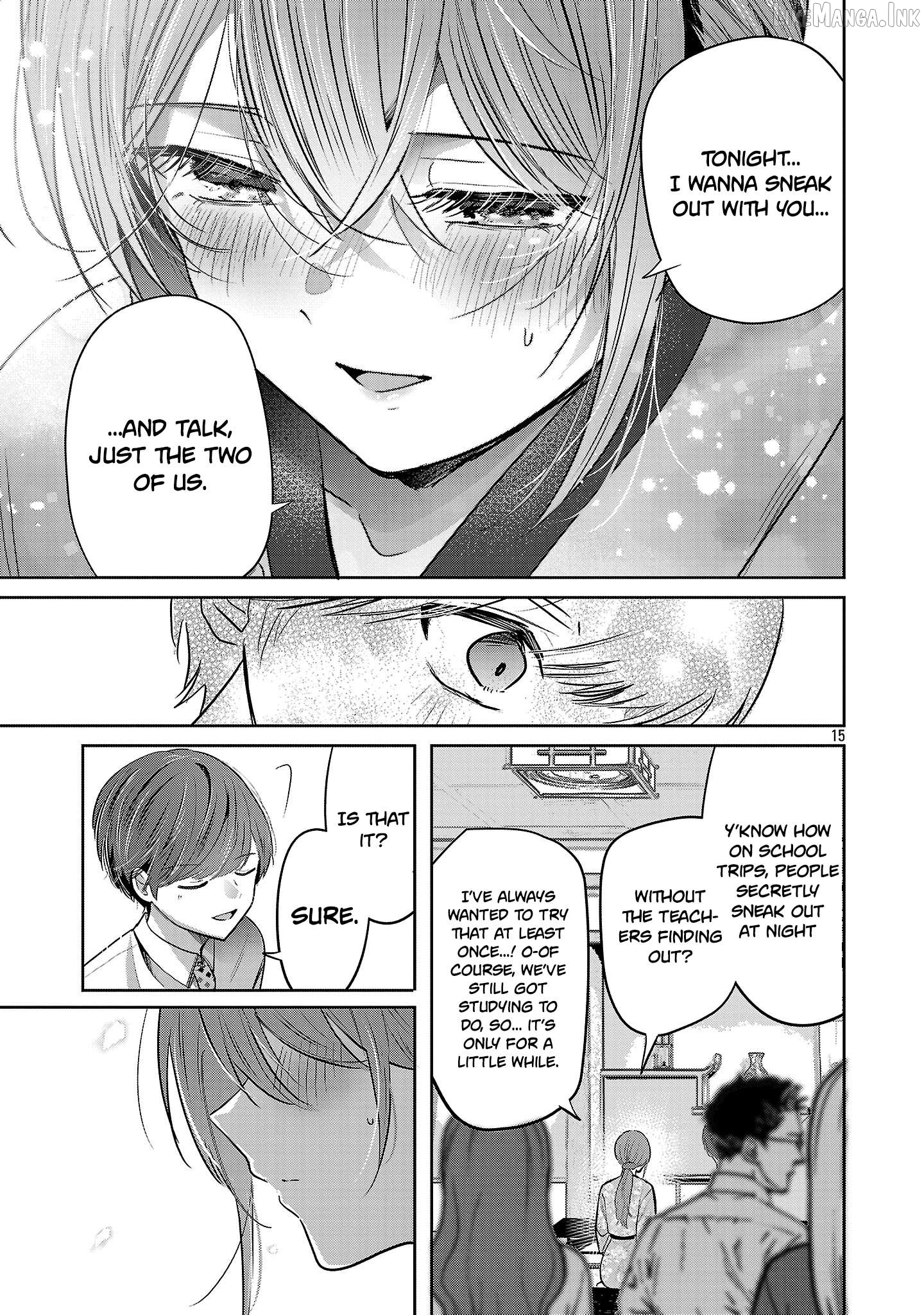 Kimi ni Koisuru Sanshimai Chapter 67 page 16