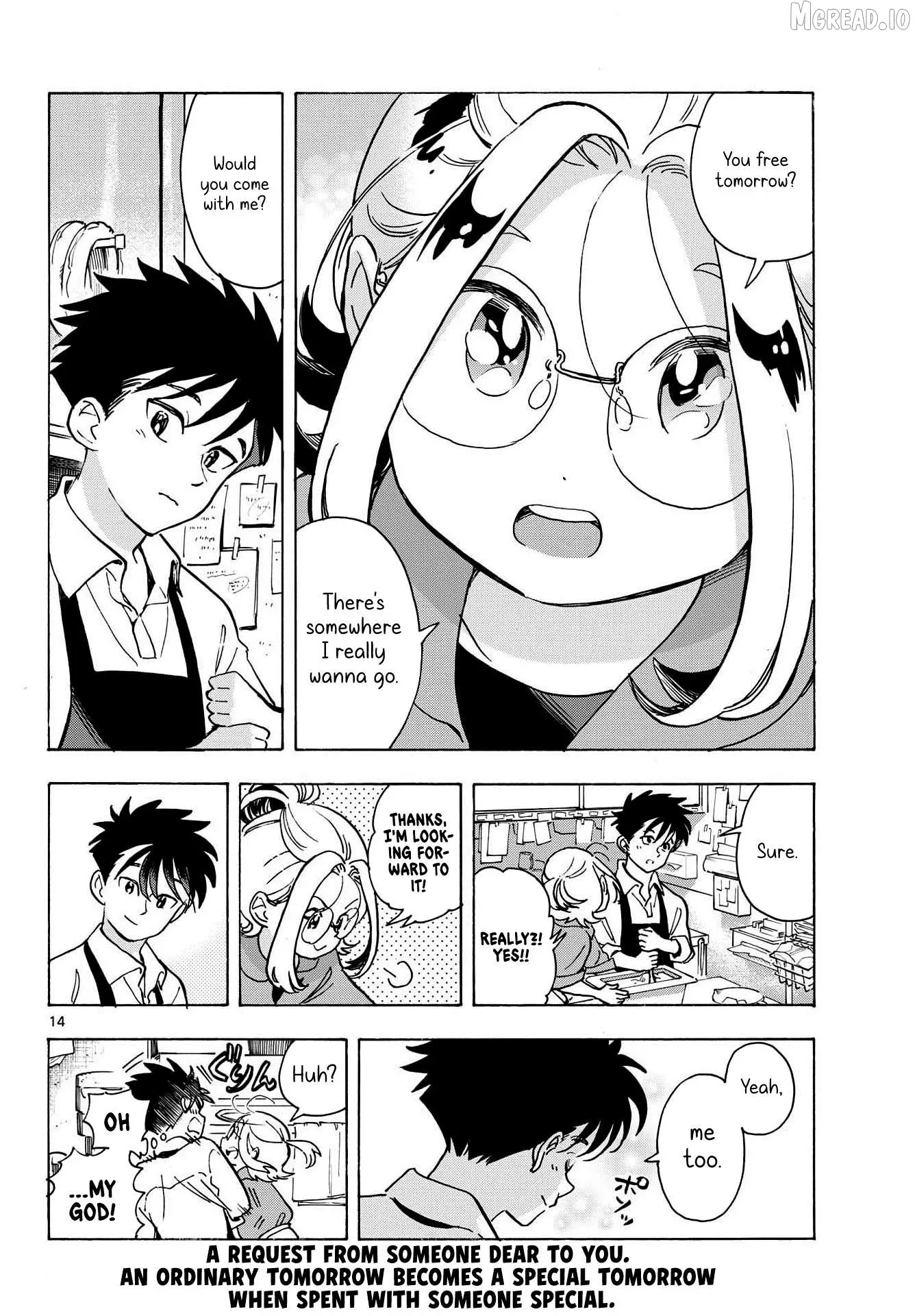 Kimi wa Akeboshi Chapter 13 page 14