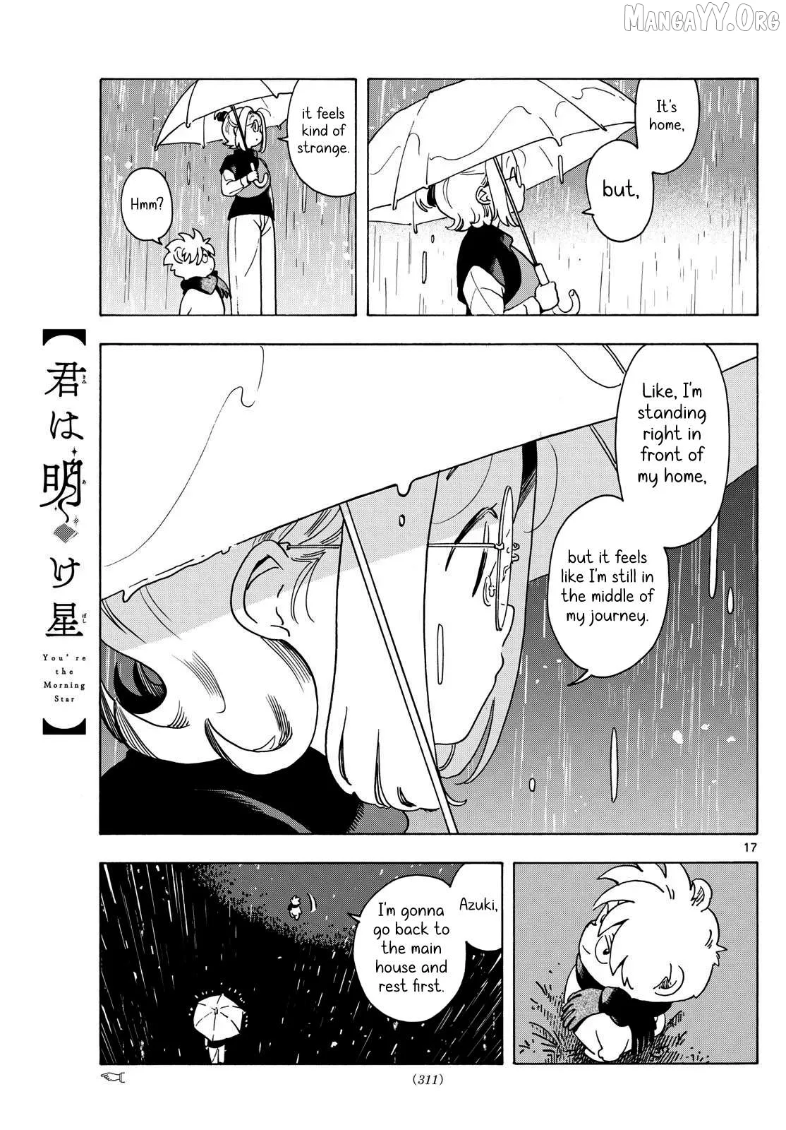 Kimi wa Akeboshi Chapter 8 page 16