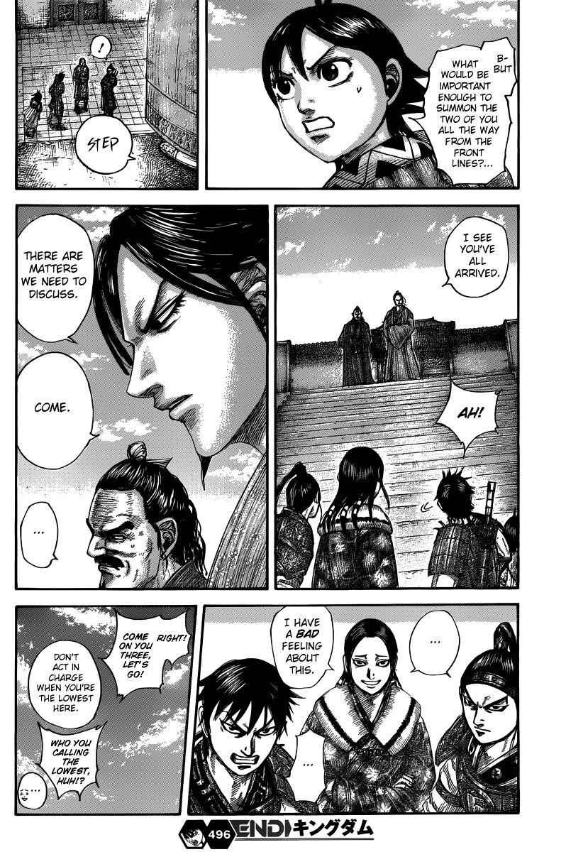 kingdom (E) Chapter 496 page 18