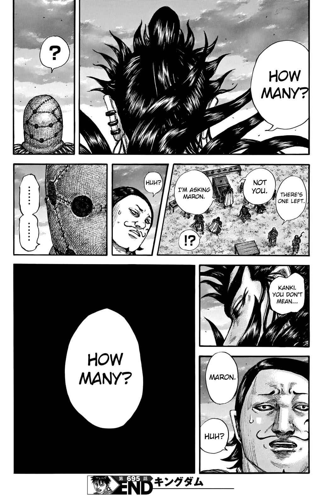 kingdom (E) Chapter 695 page 22