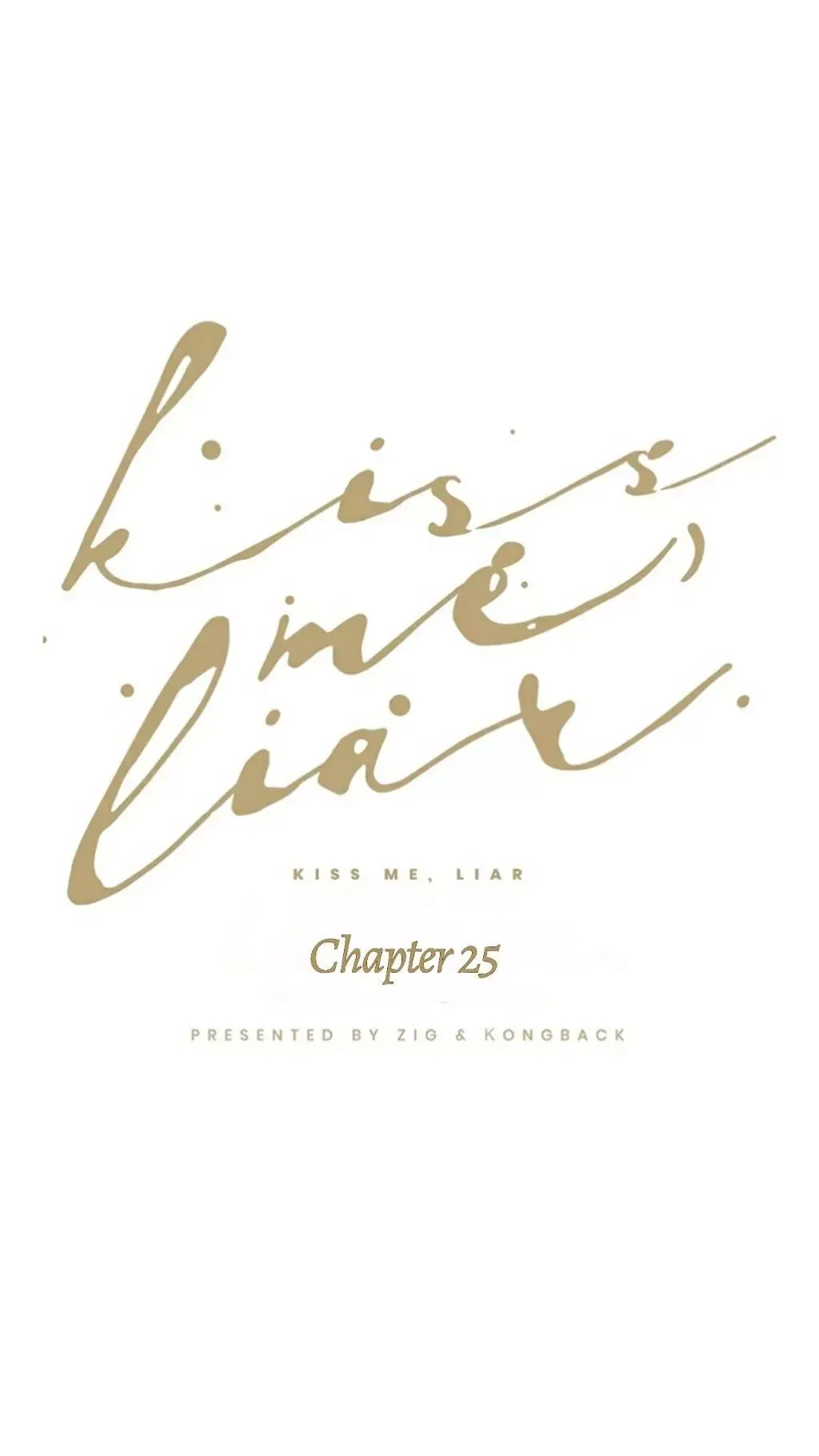 Kiss me, Liar Chapter 25 page 2
