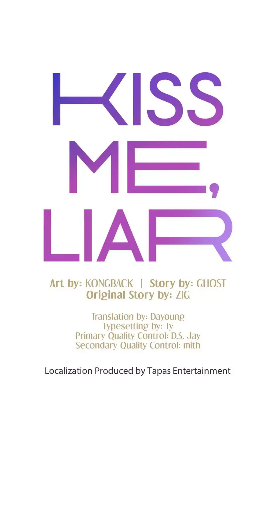 Kiss me, Liar Chapter 29 page 12