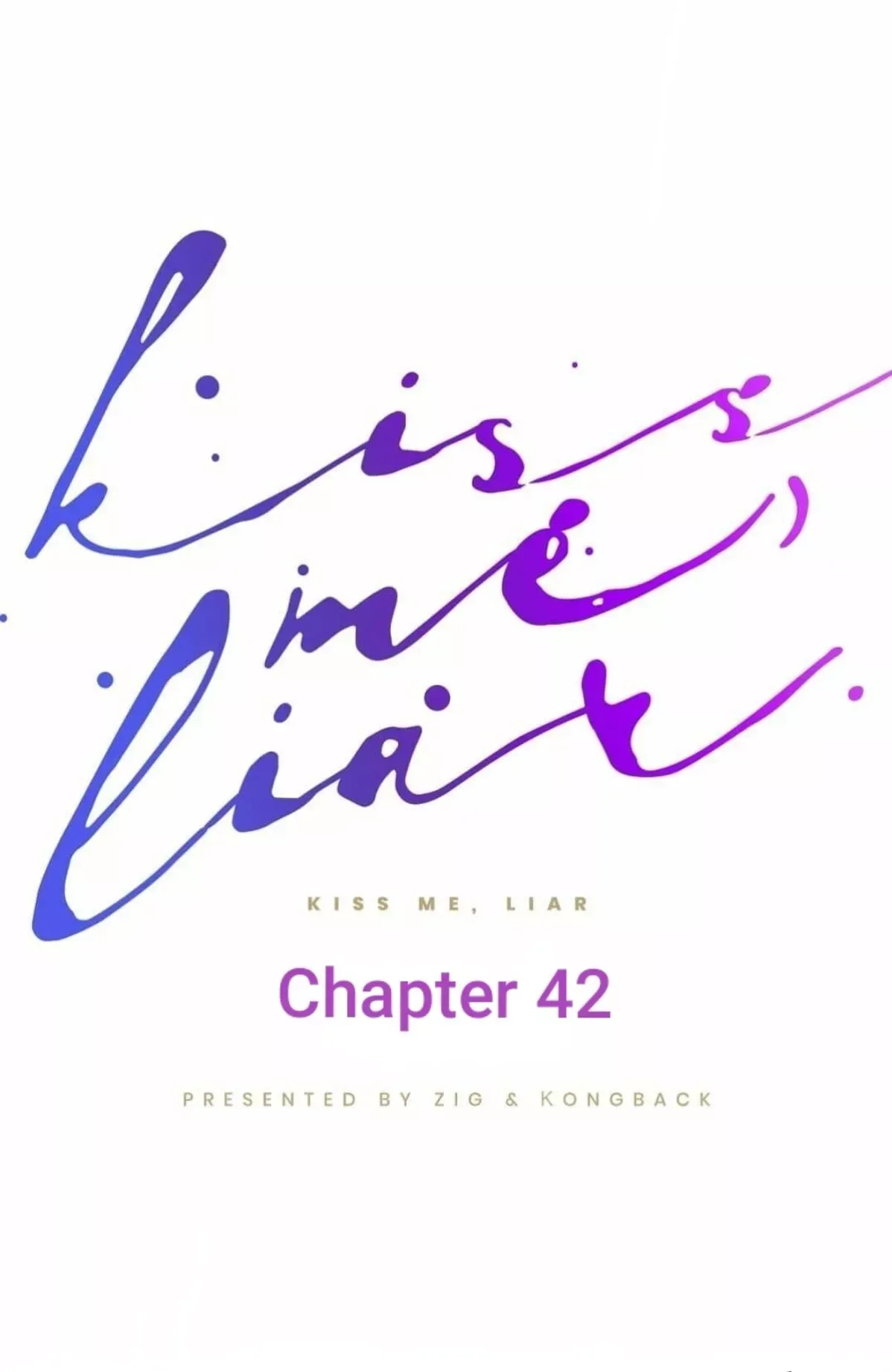 Kiss me, Liar Chapter 42 page 23