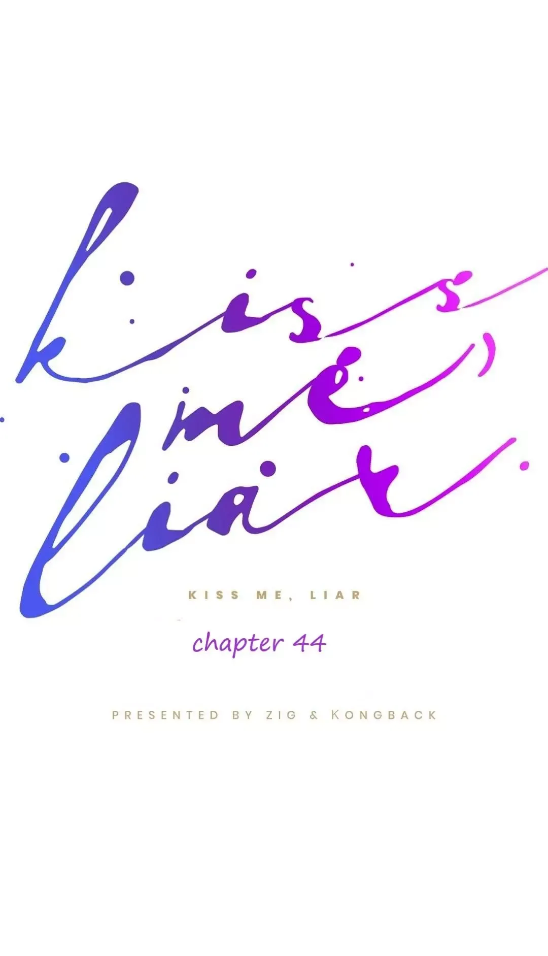 Kiss me, Liar Chapter 44 page 15