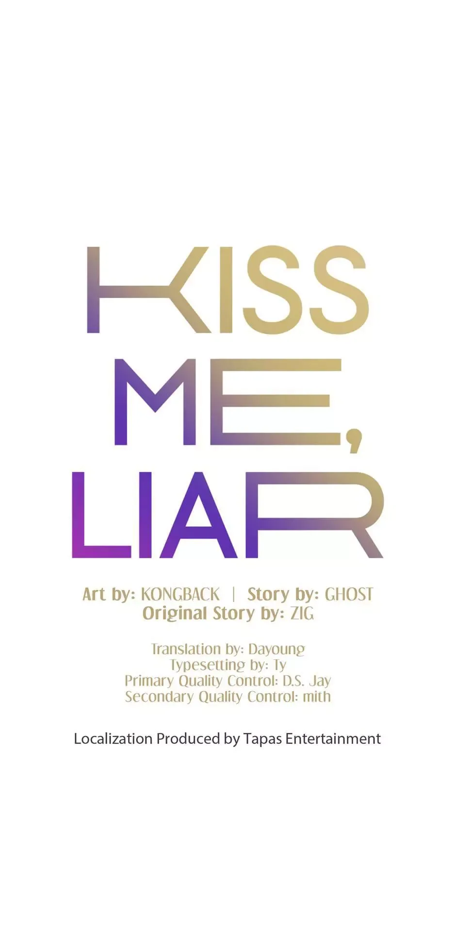 Kiss me, Liar Chapter 5 page 3