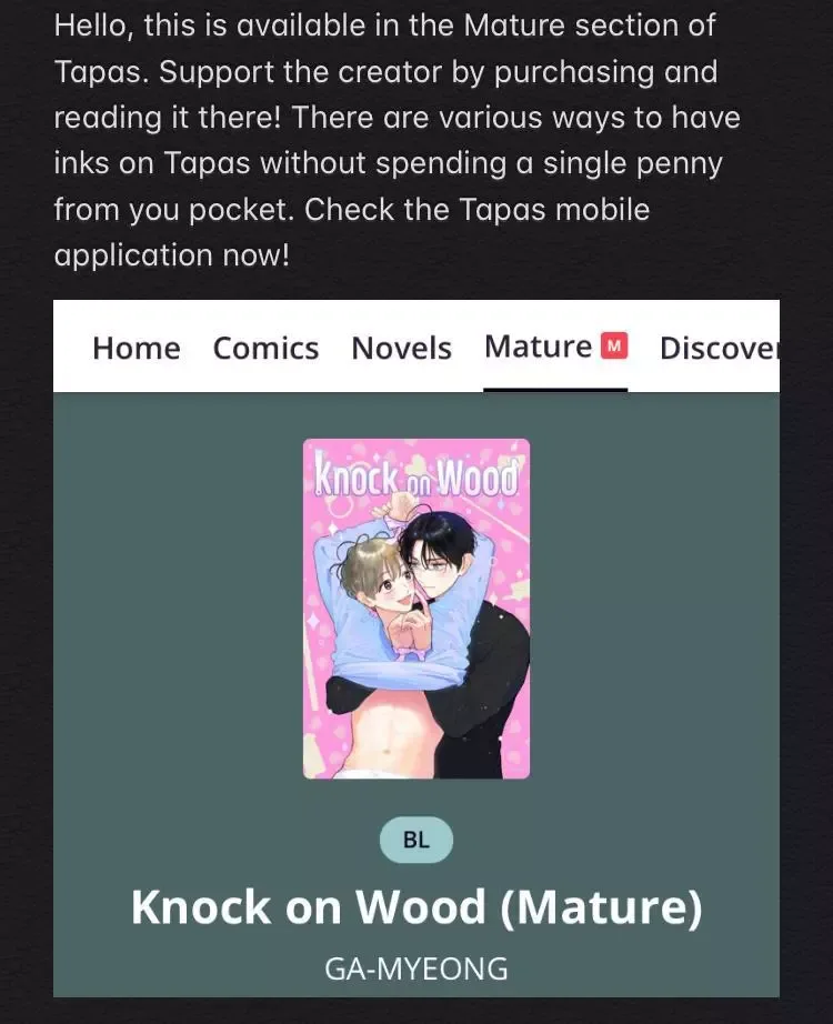 Knock on Wood Chapter 6 page 7