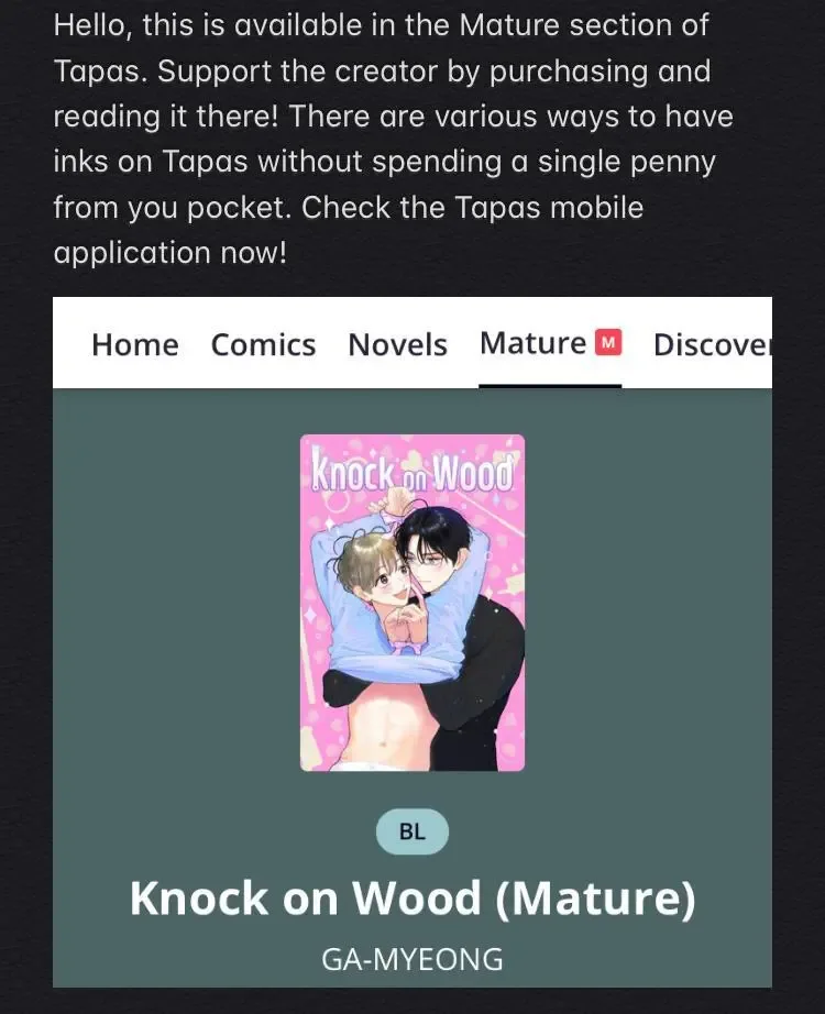 Knock on Wood Chapter 9 page 7