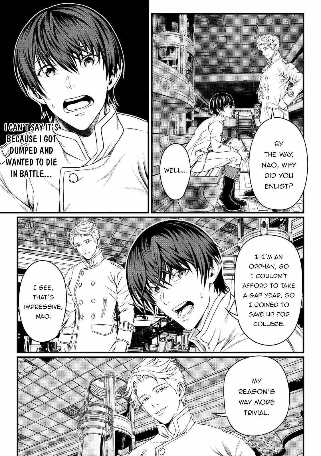 Koko wa Makasete Sakini Ike! wo shitai Shinitagari no Nozomanu Uchuu Gekokujou Chapter 1 page 39