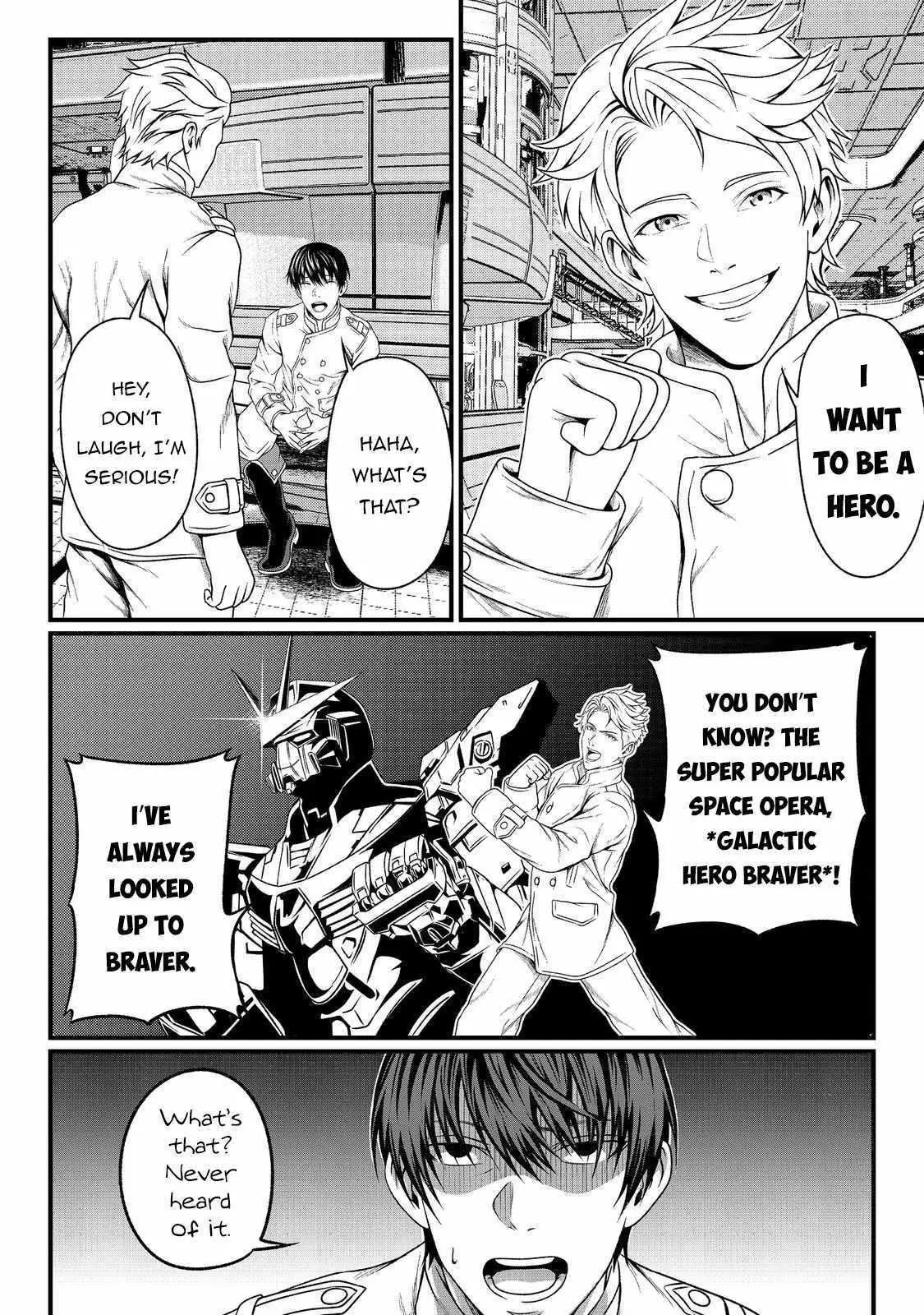 Koko wa Makasete Sakini Ike! wo shitai Shinitagari no Nozomanu Uchuu Gekokujou Chapter 1 page 40