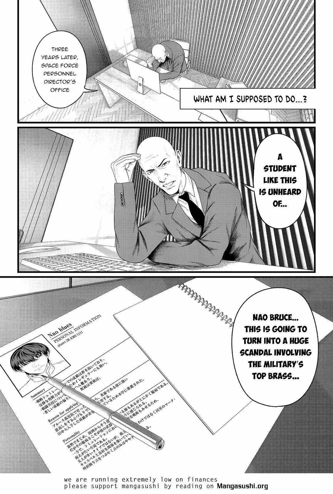Koko wa Makasete Sakini Ike! wo shitai Shinitagari no Nozomanu Uchuu Gekokujou Chapter 1 page 47