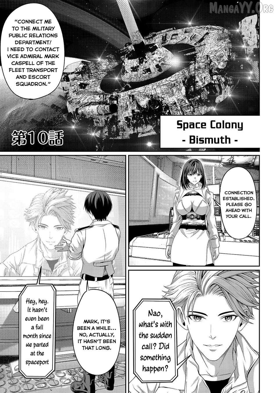 Koko wa Makasete Sakini Ike! wo shitai Shinitagari no Nozomanu Uchuu Gekokujou Chapter 10 page 2