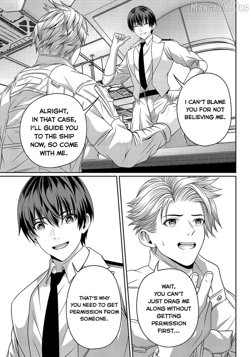 Koko wa Makasete Sakini Ike! wo shitai Shinitagari no Nozomanu Uchuu Gekokujou Chapter 10 page 12