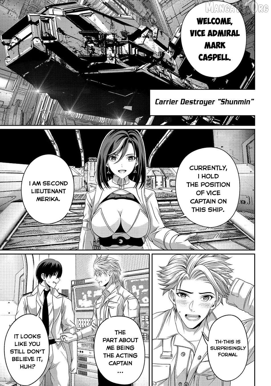 Koko wa Makasete Sakini Ike! wo shitai Shinitagari no Nozomanu Uchuu Gekokujou Chapter 10 page 14
