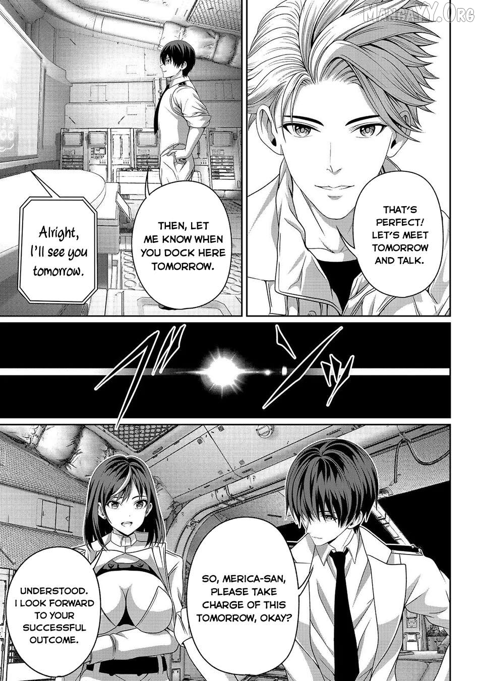 Koko wa Makasete Sakini Ike! wo shitai Shinitagari no Nozomanu Uchuu Gekokujou Chapter 10 page 6