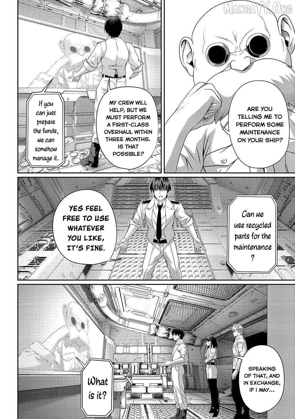 Koko wa Makasete Sakini Ike! wo shitai Shinitagari no Nozomanu Uchuu Gekokujou Chapter 10 page 17