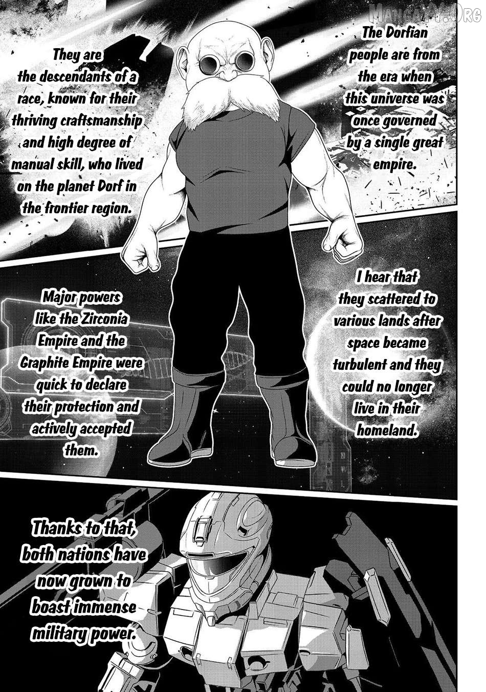 Koko wa Makasete Sakini Ike! wo shitai Shinitagari no Nozomanu Uchuu Gekokujou Chapter 11 page 8
