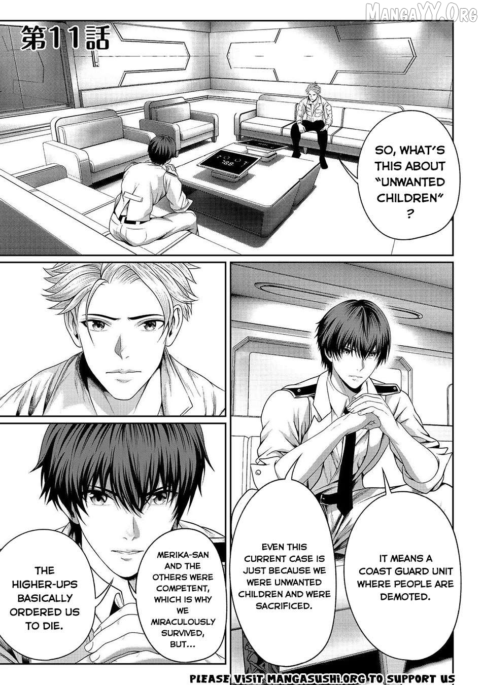 Koko wa Makasete Sakini Ike! wo shitai Shinitagari no Nozomanu Uchuu Gekokujou Chapter 11 page 2