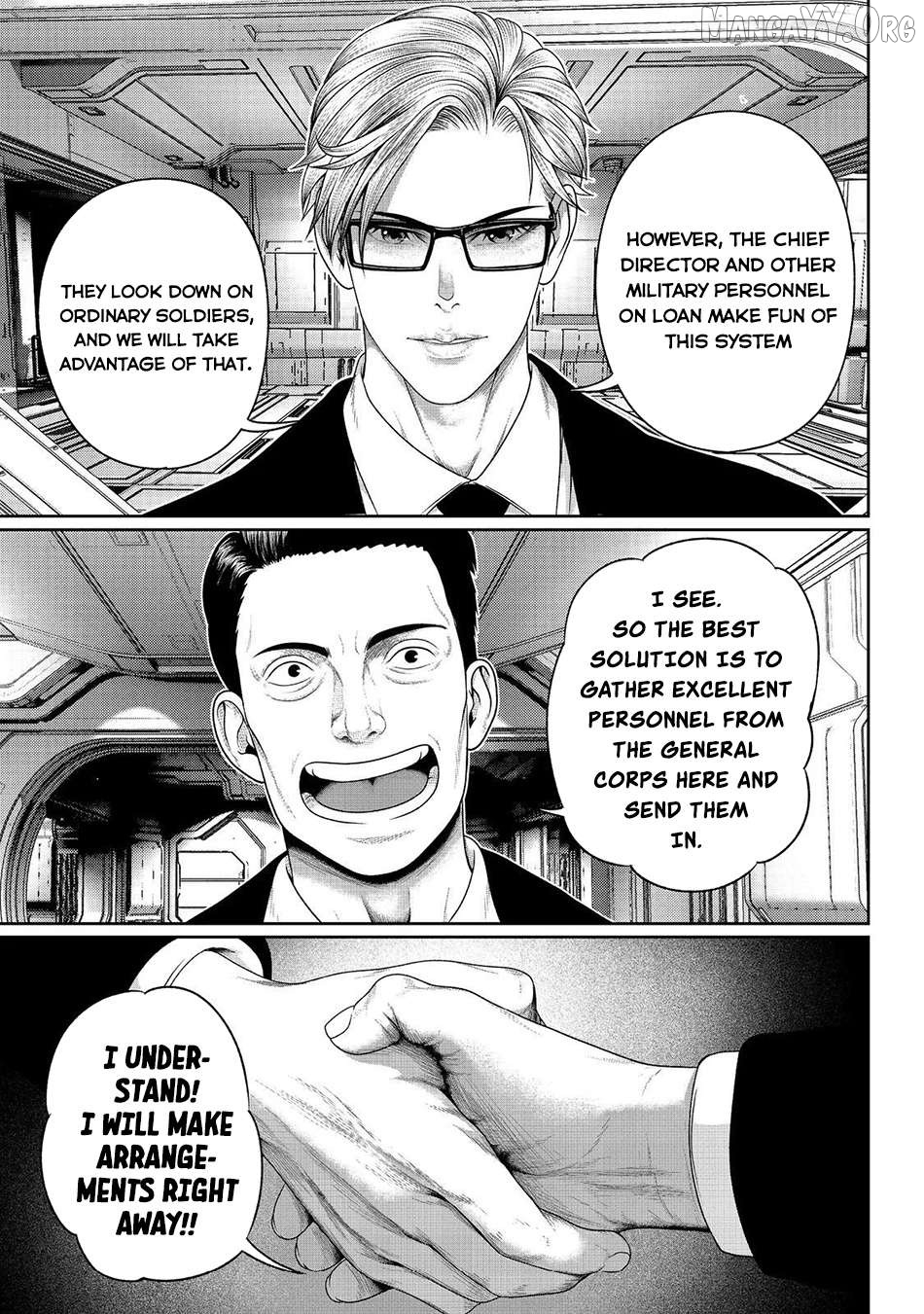 Koko wa Makasete Sakini Ike! wo shitai Shinitagari no Nozomanu Uchuu Gekokujou Chapter 11 page 18