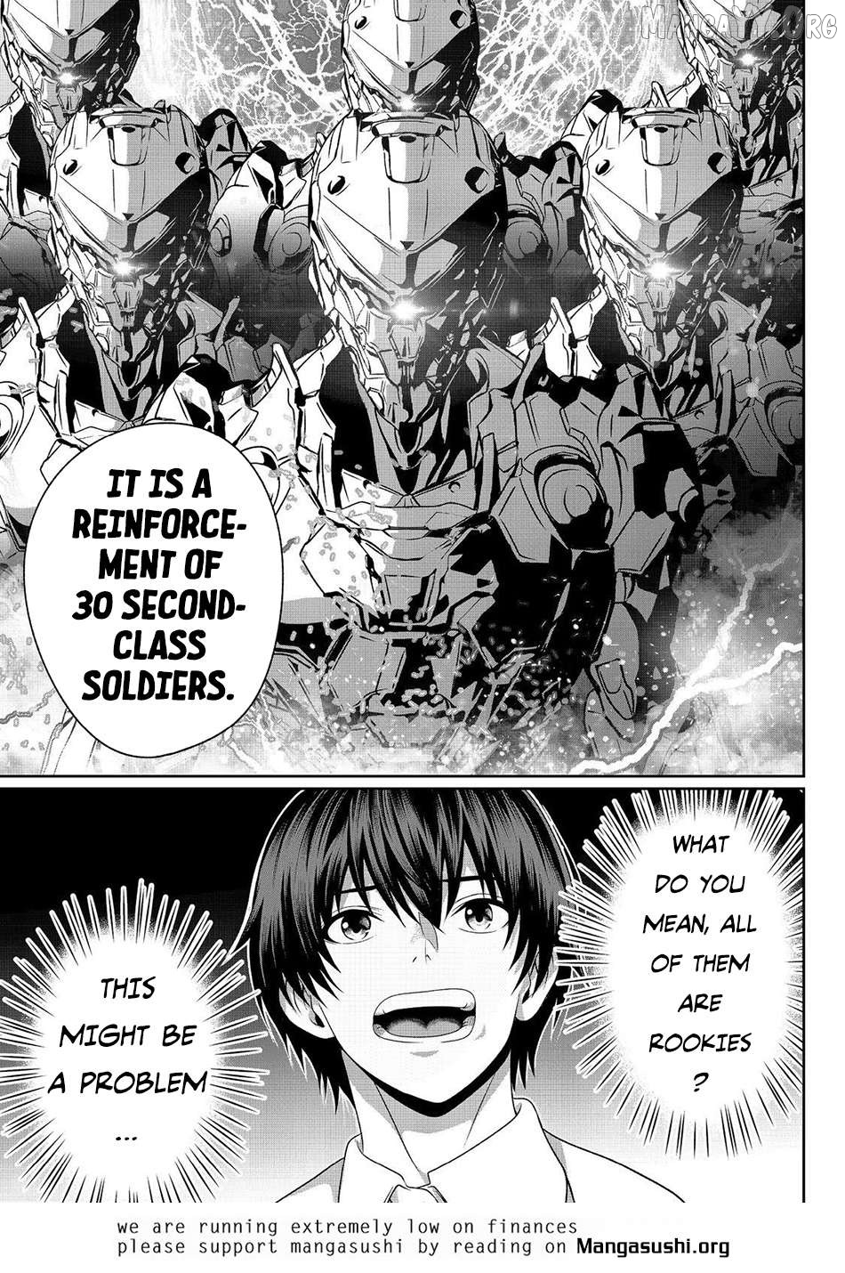 Koko wa Makasete Sakini Ike! wo shitai Shinitagari no Nozomanu Uchuu Gekokujou Chapter 11 page 21